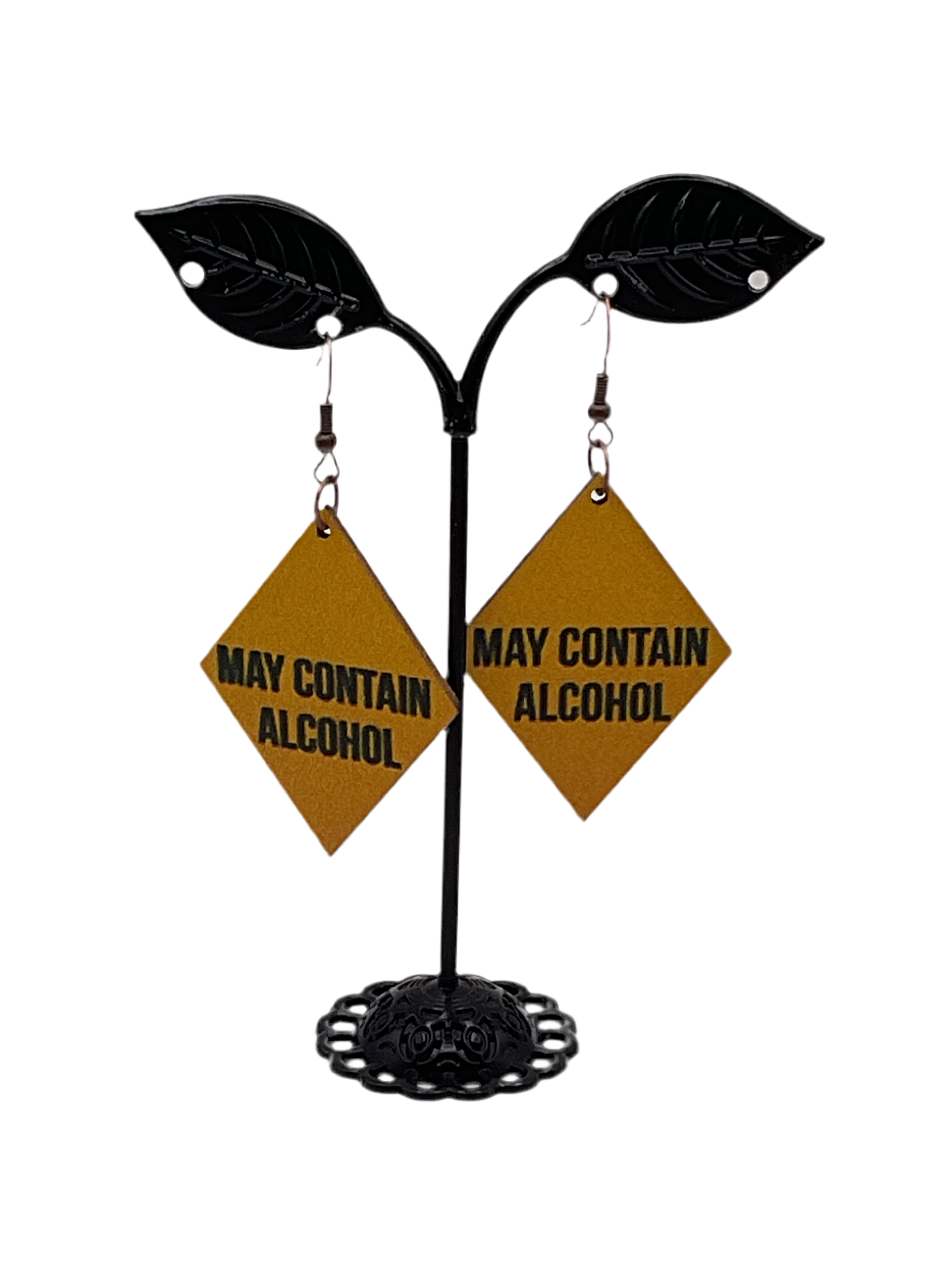 Caution Sign Earrings