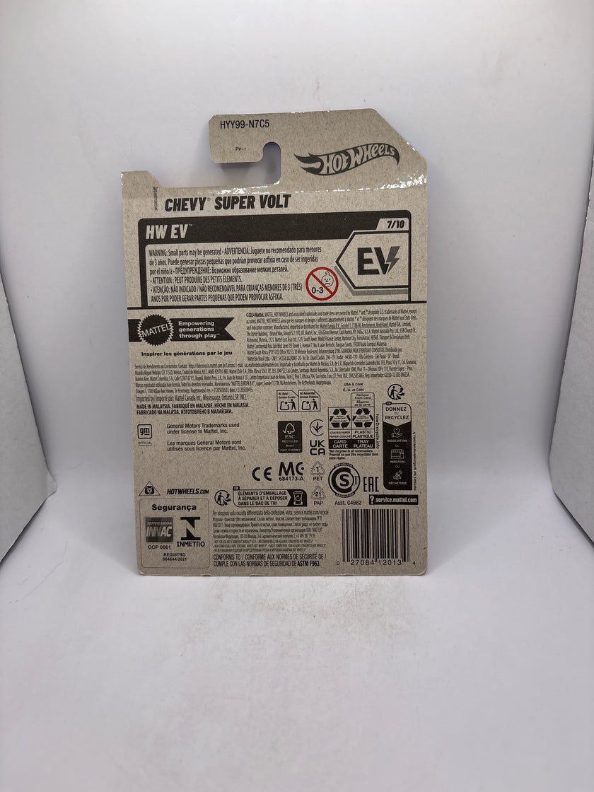 Hot Wheels Chevy Super Volt Diecast