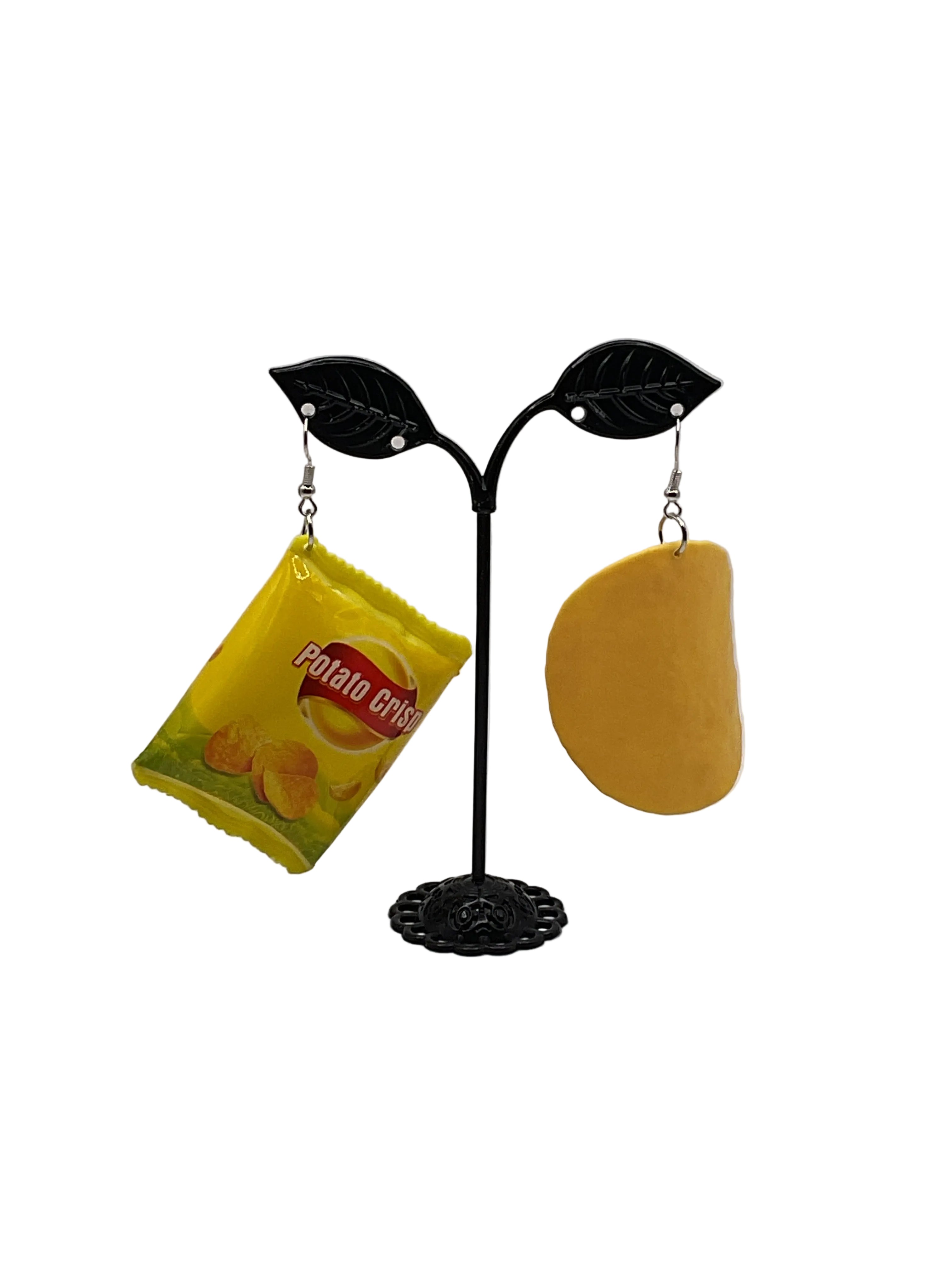 Potato Chip Earrings