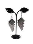 Silver earrings
