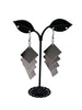 Silver earrings