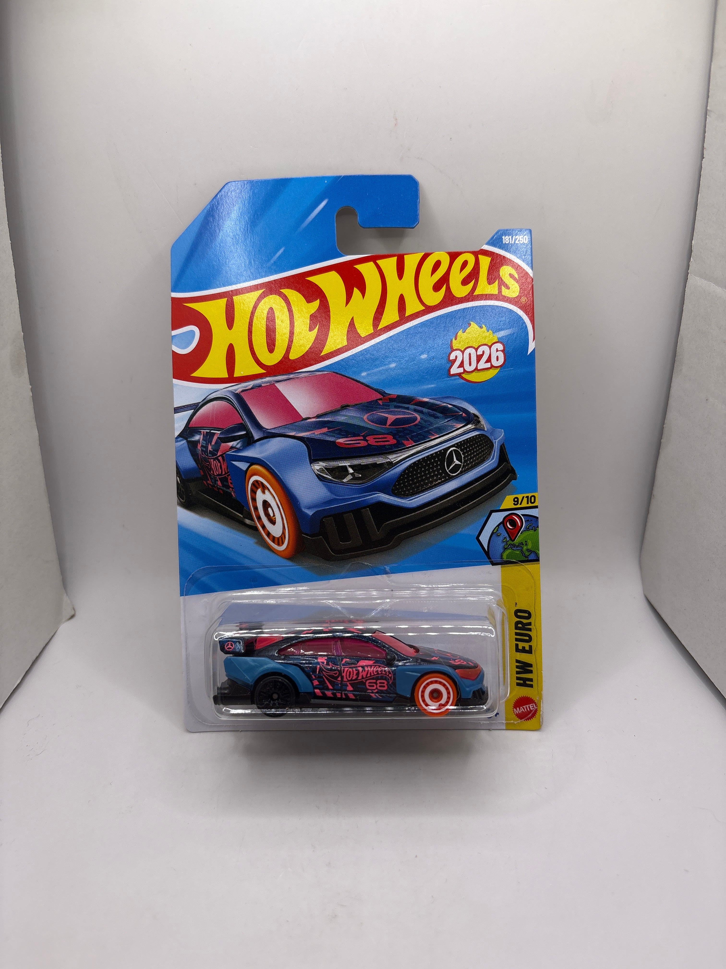Hot Wheels Mercedes-Benz CLA HW Diecast blue