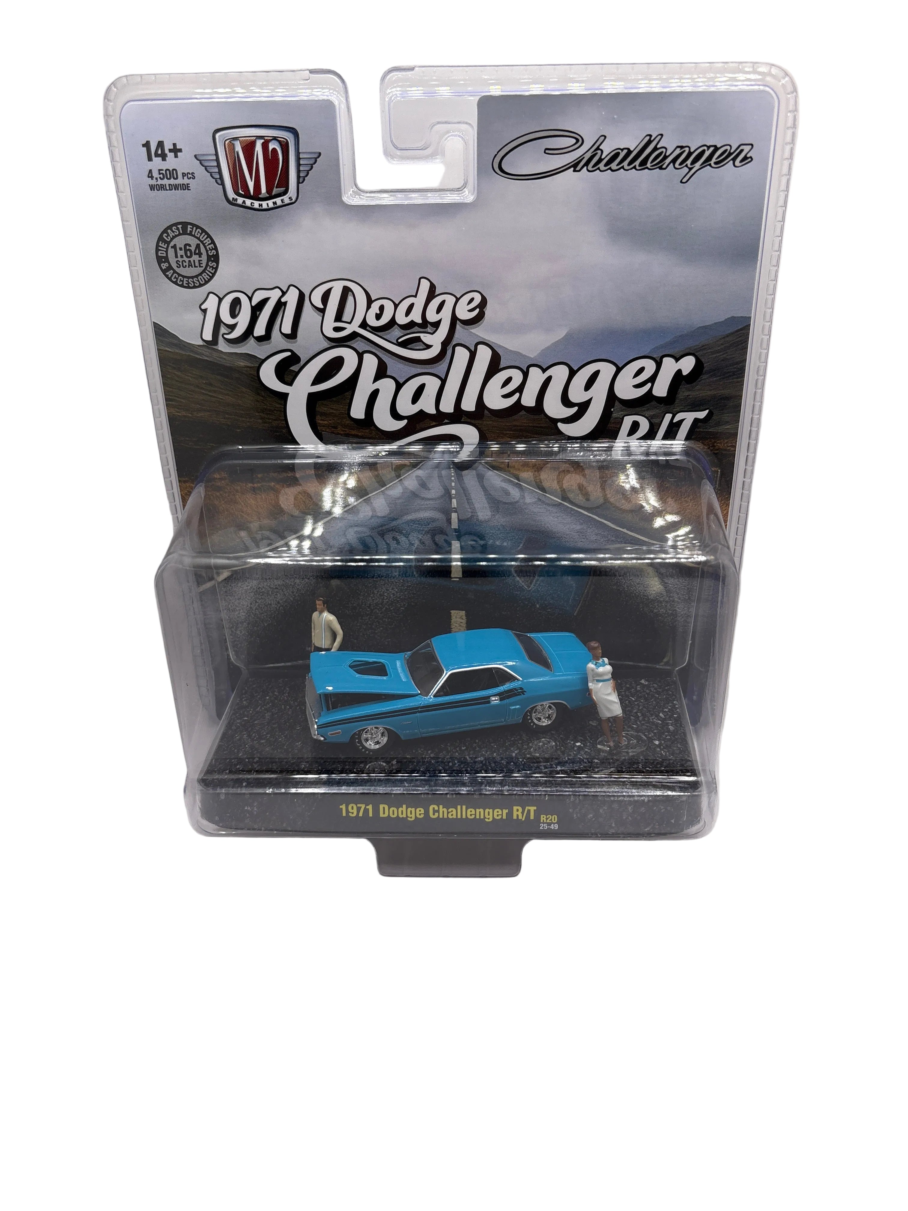 M2 1971 Dodge Challenger R/T Diecast