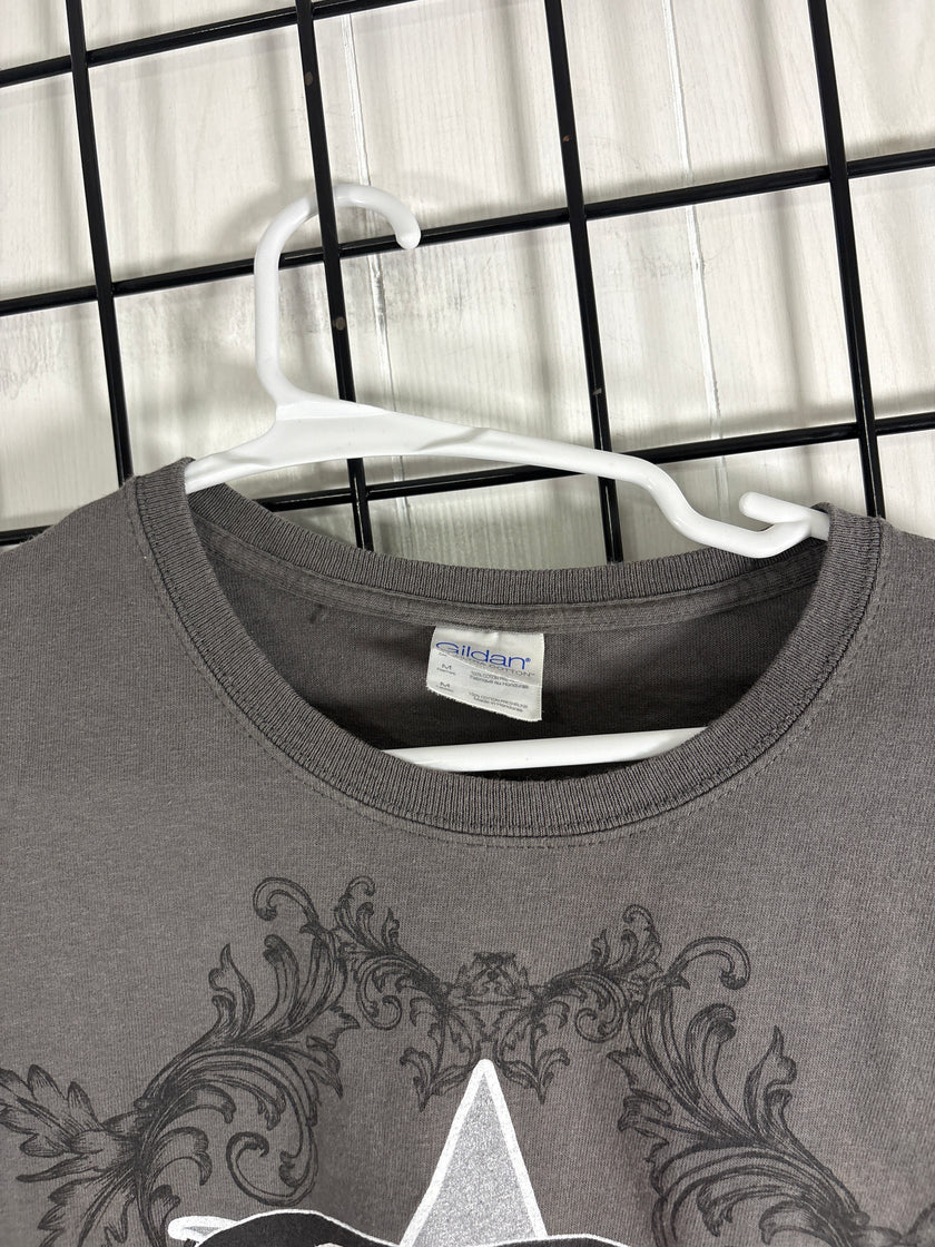 Gildan George Strait T Shirt gray