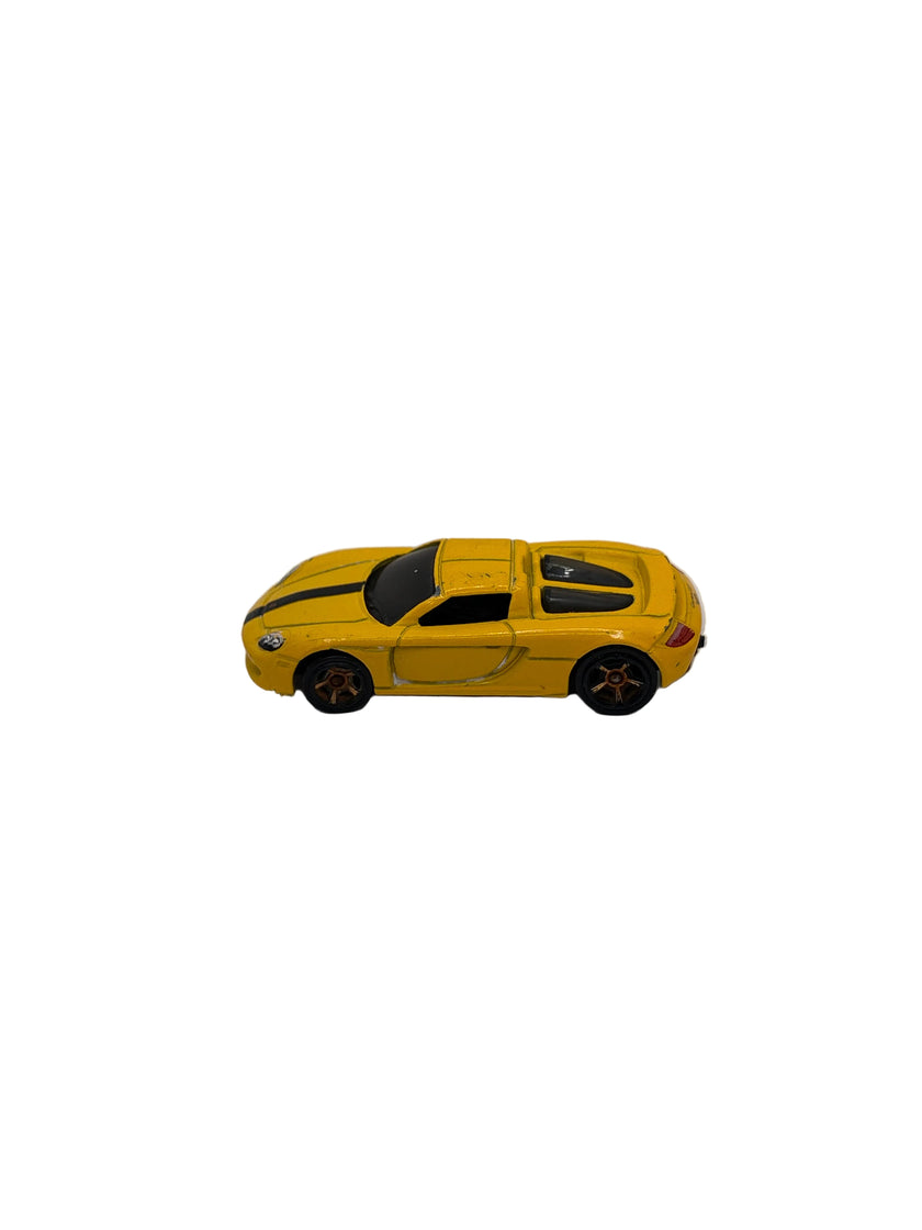 Hot Wheels Porsche Carrera GT Diecast yellow