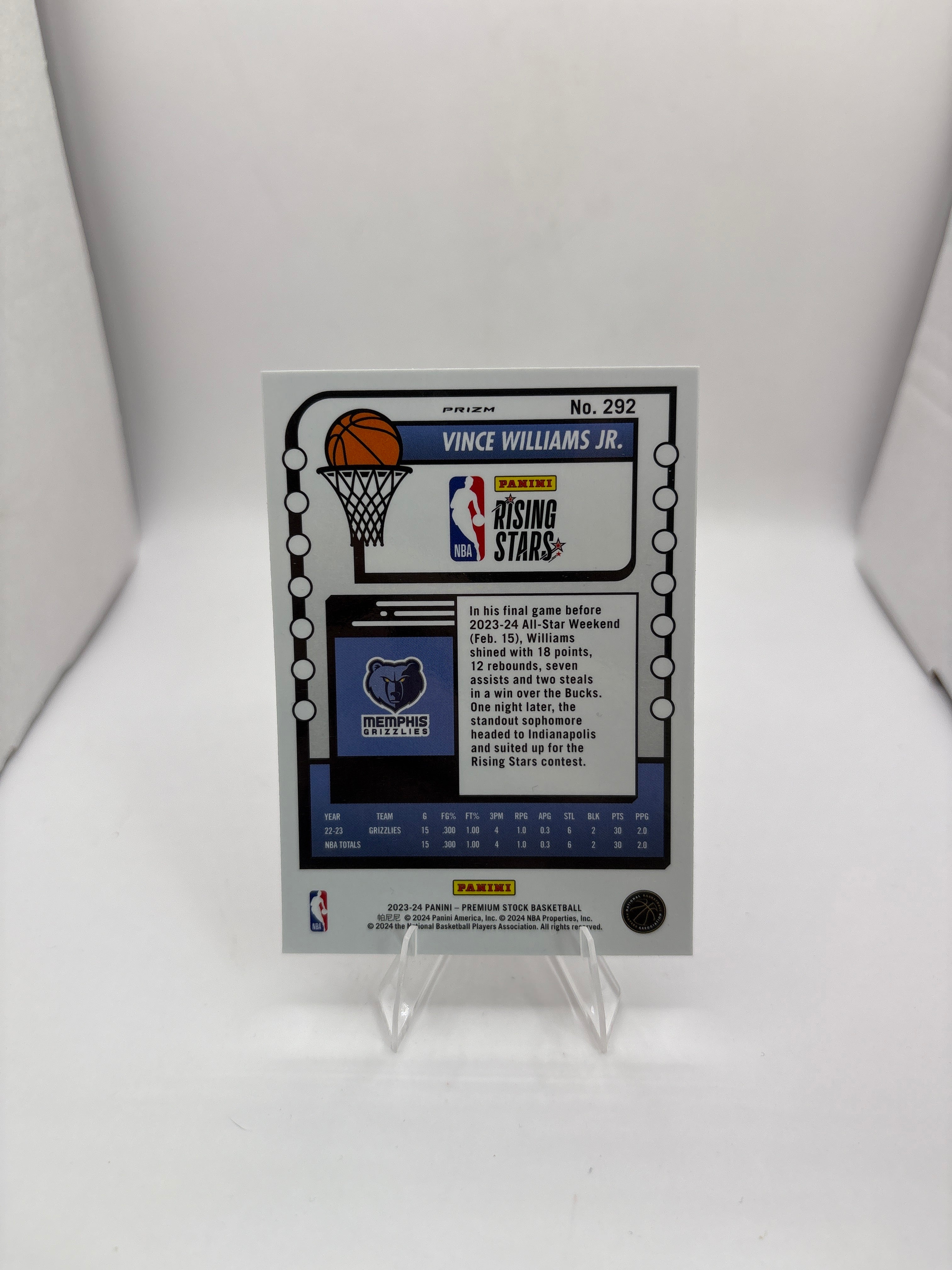 NBA Hoops Vince Williams JR.