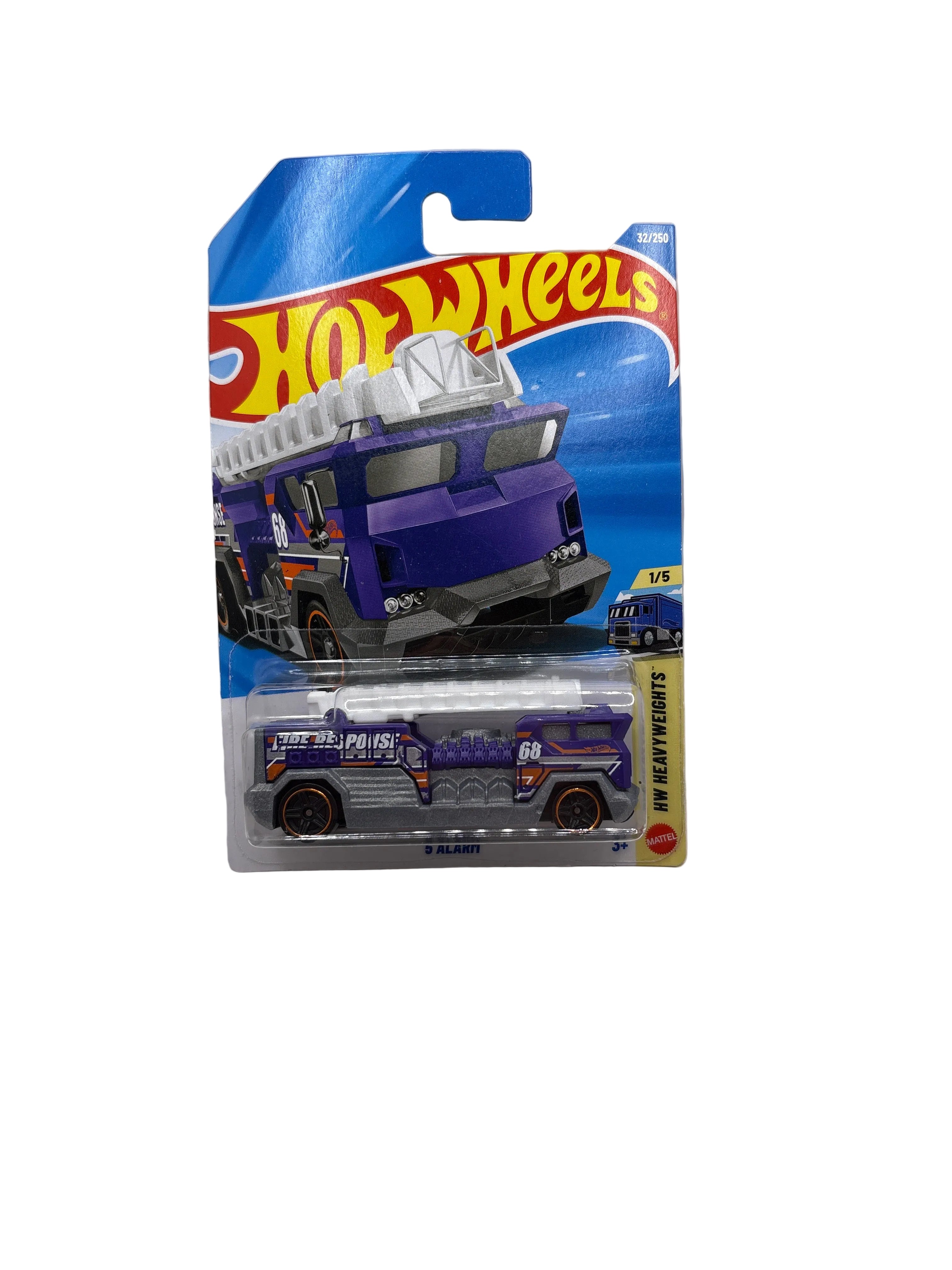 Hot Wheels 5 Alarm Diecast Purple