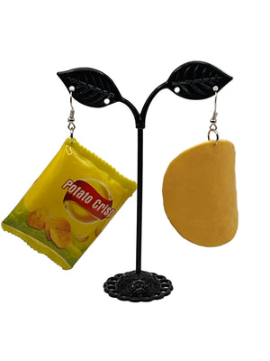 Potato Chip Earrings