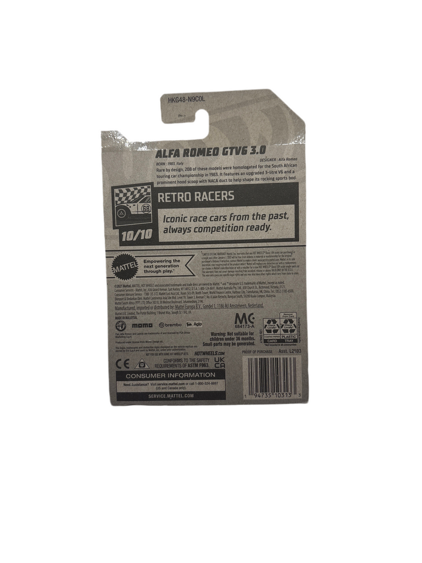 Hot Wheels Alfa Romeo GTV6 3.0 Diecast