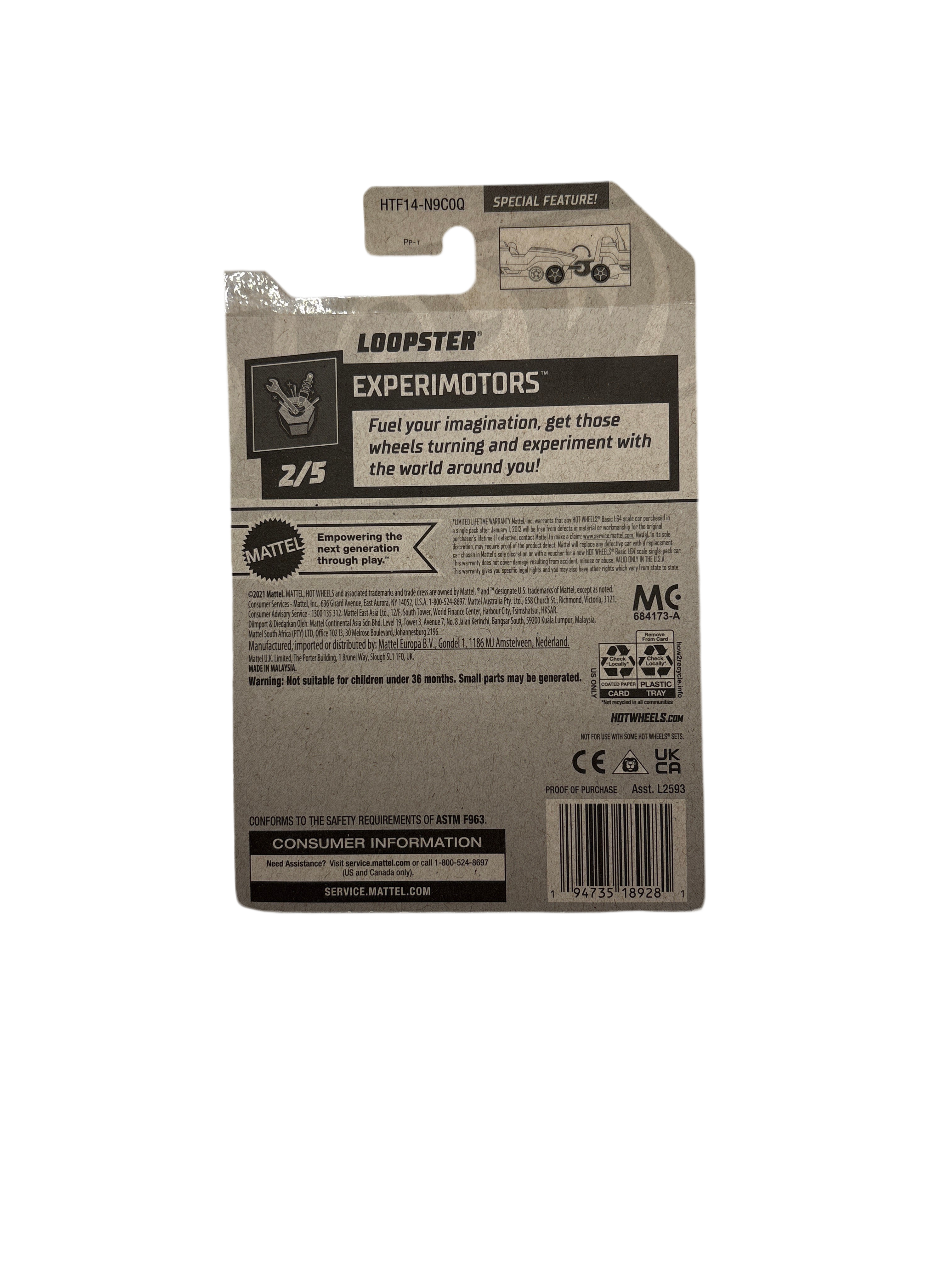 Hot Wheels Loopster Diecast