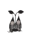 Skull Tassel Earrings