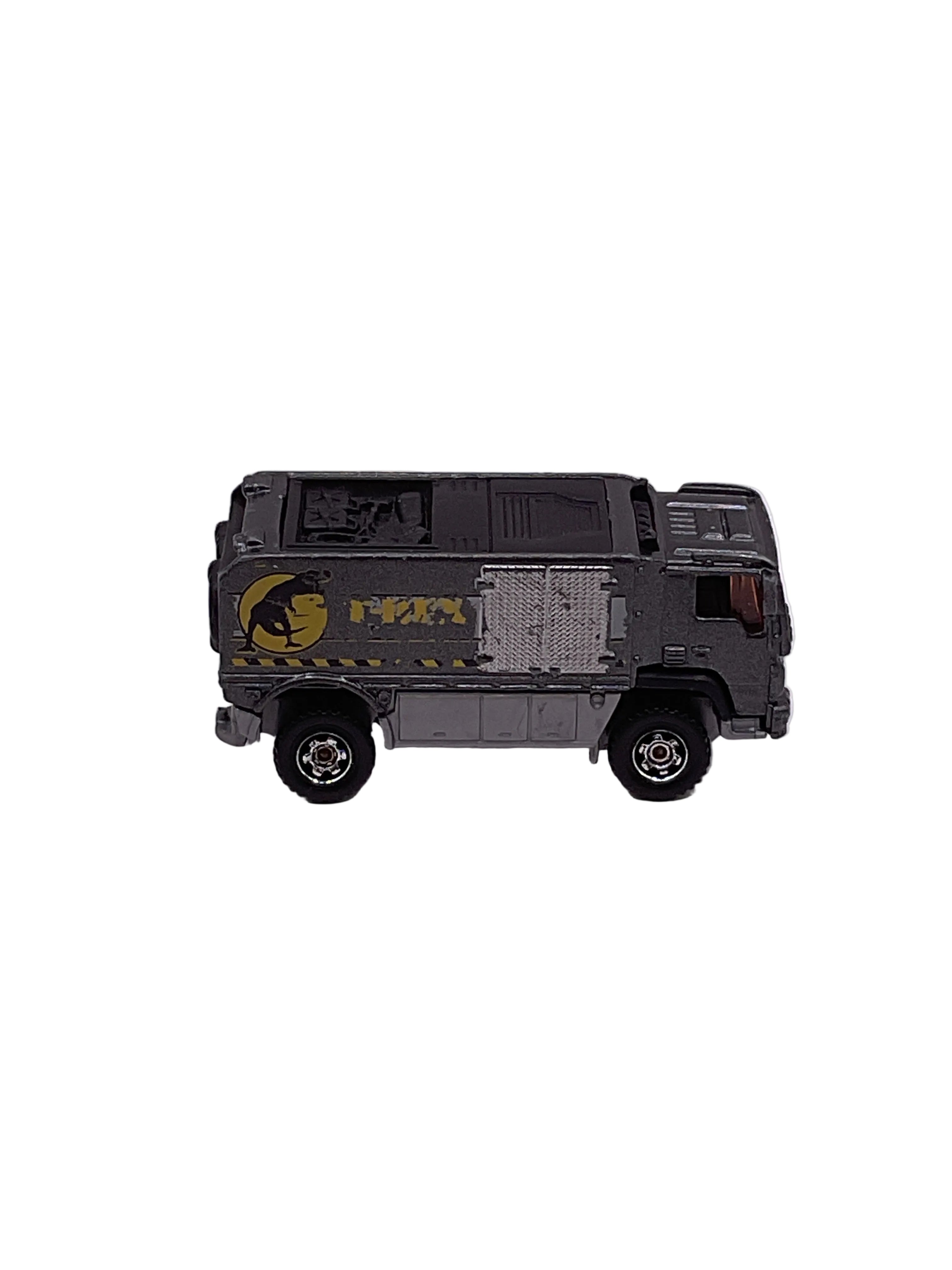 Matchbox Desert Thunder V-16 T-Rex Transporter Diecast Grey