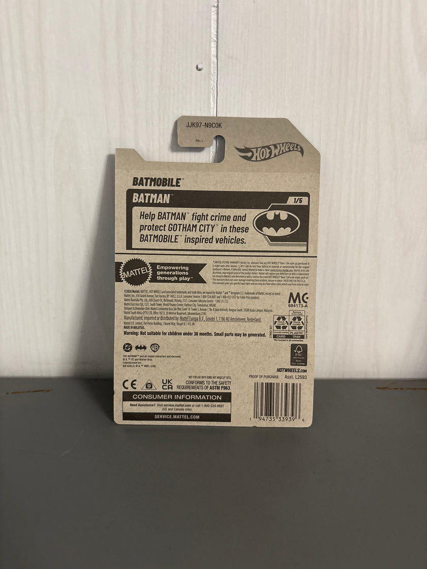 Hot Wheels Batmobile Diecast
