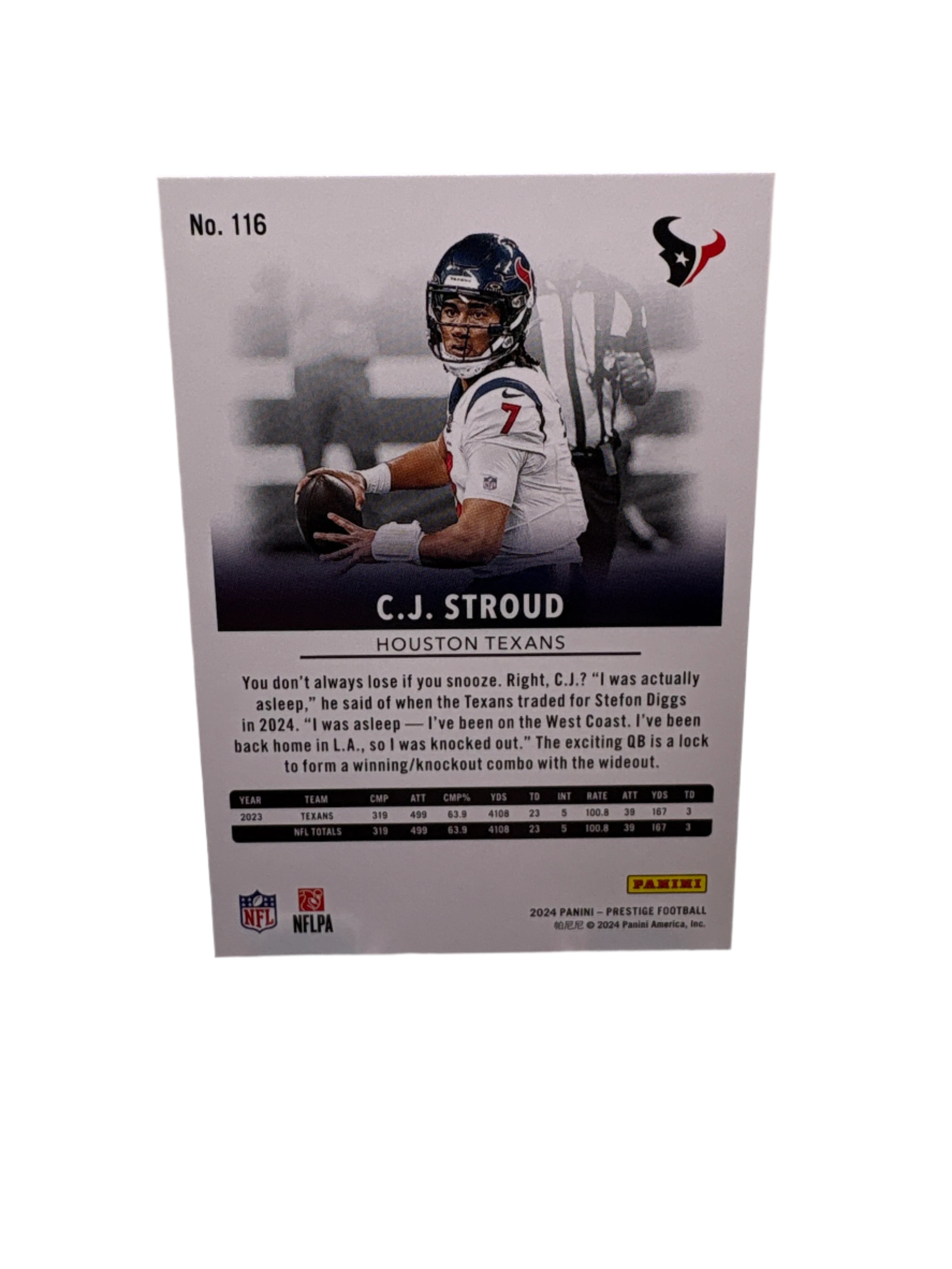 Panini Prestige C.J. Stroud
