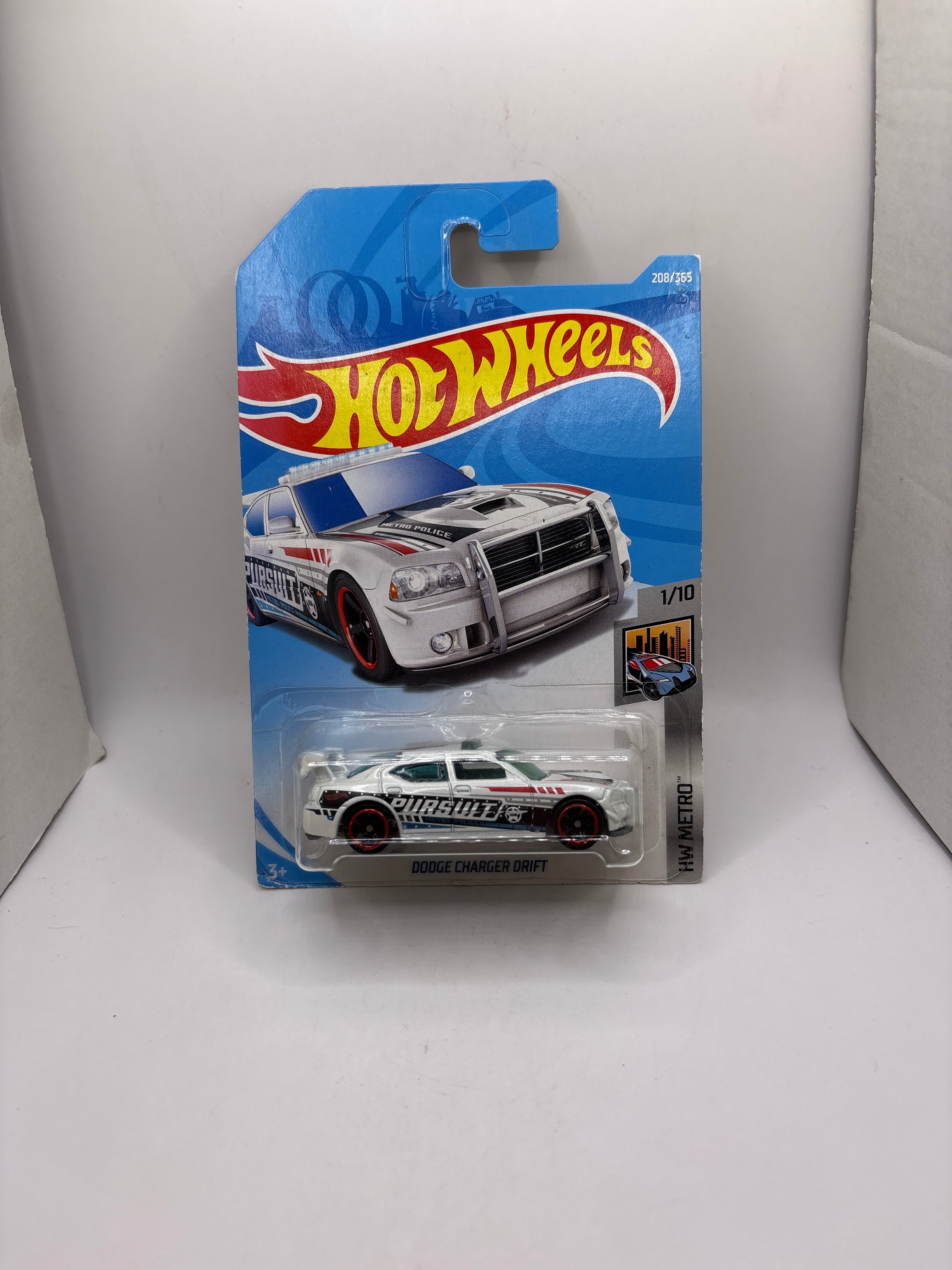 Hot Wheels Dodge Charger Drift Diecast white