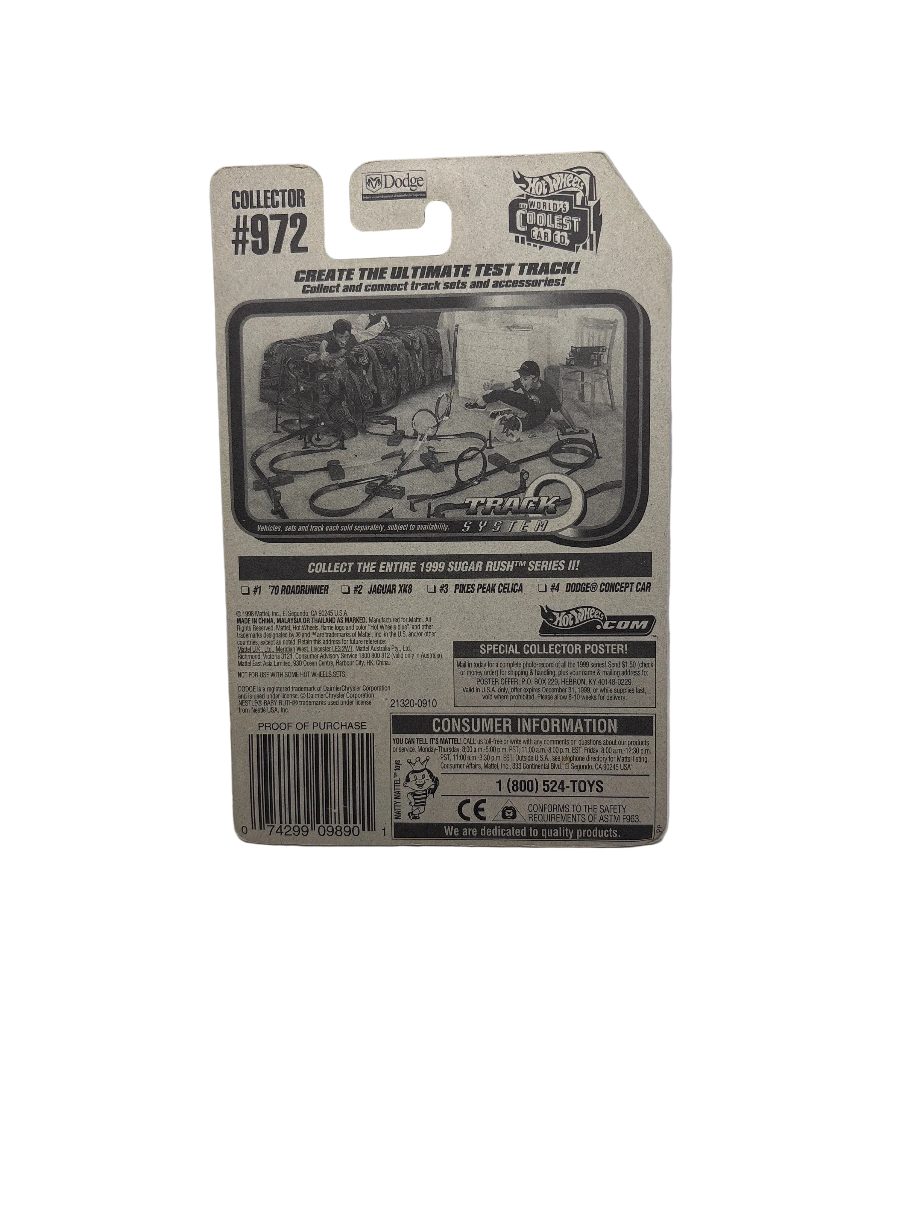 Hot Wheels Dodge Concept Car Diecast