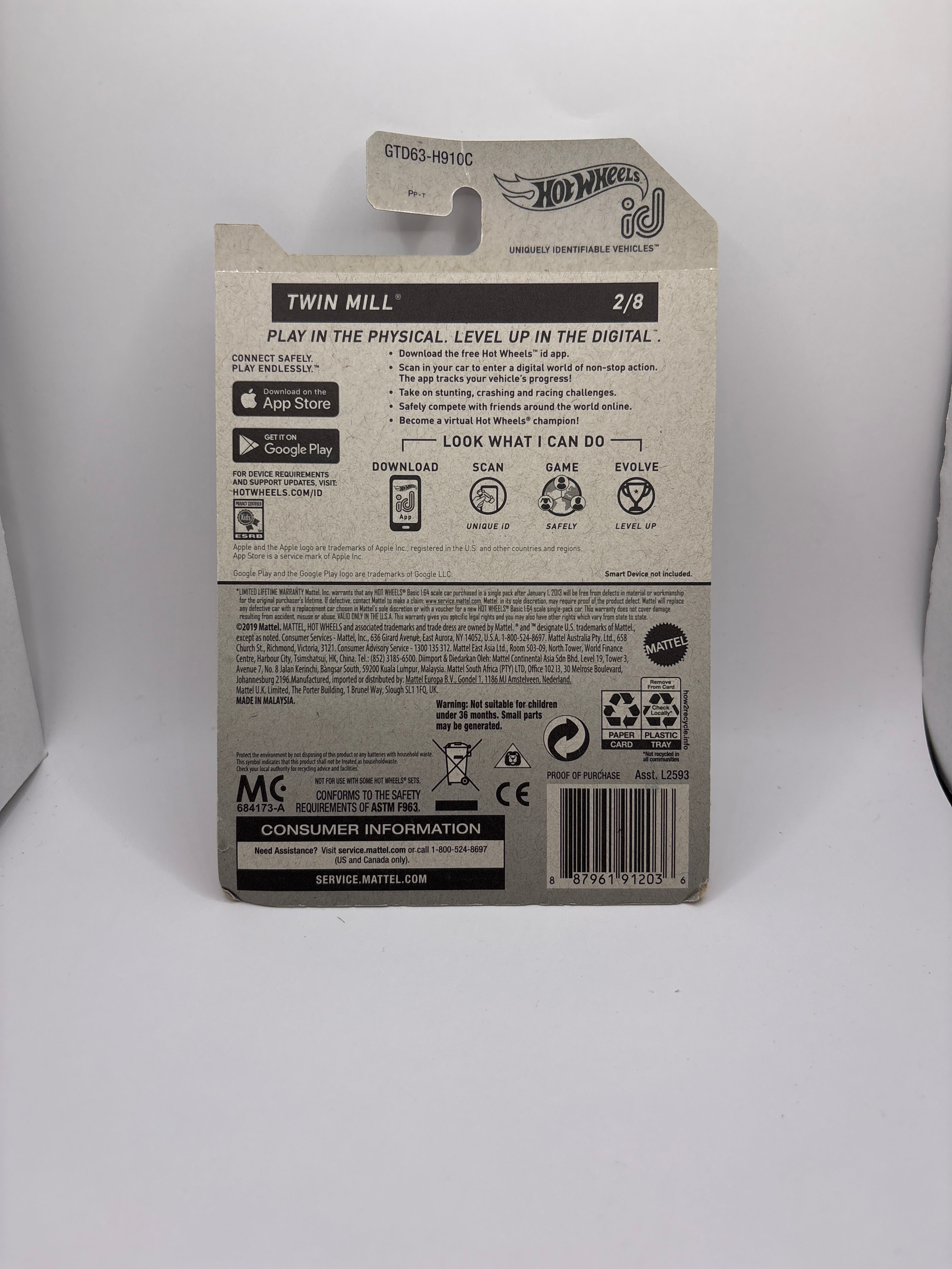 Hot Wheels Twin Mill Diecast