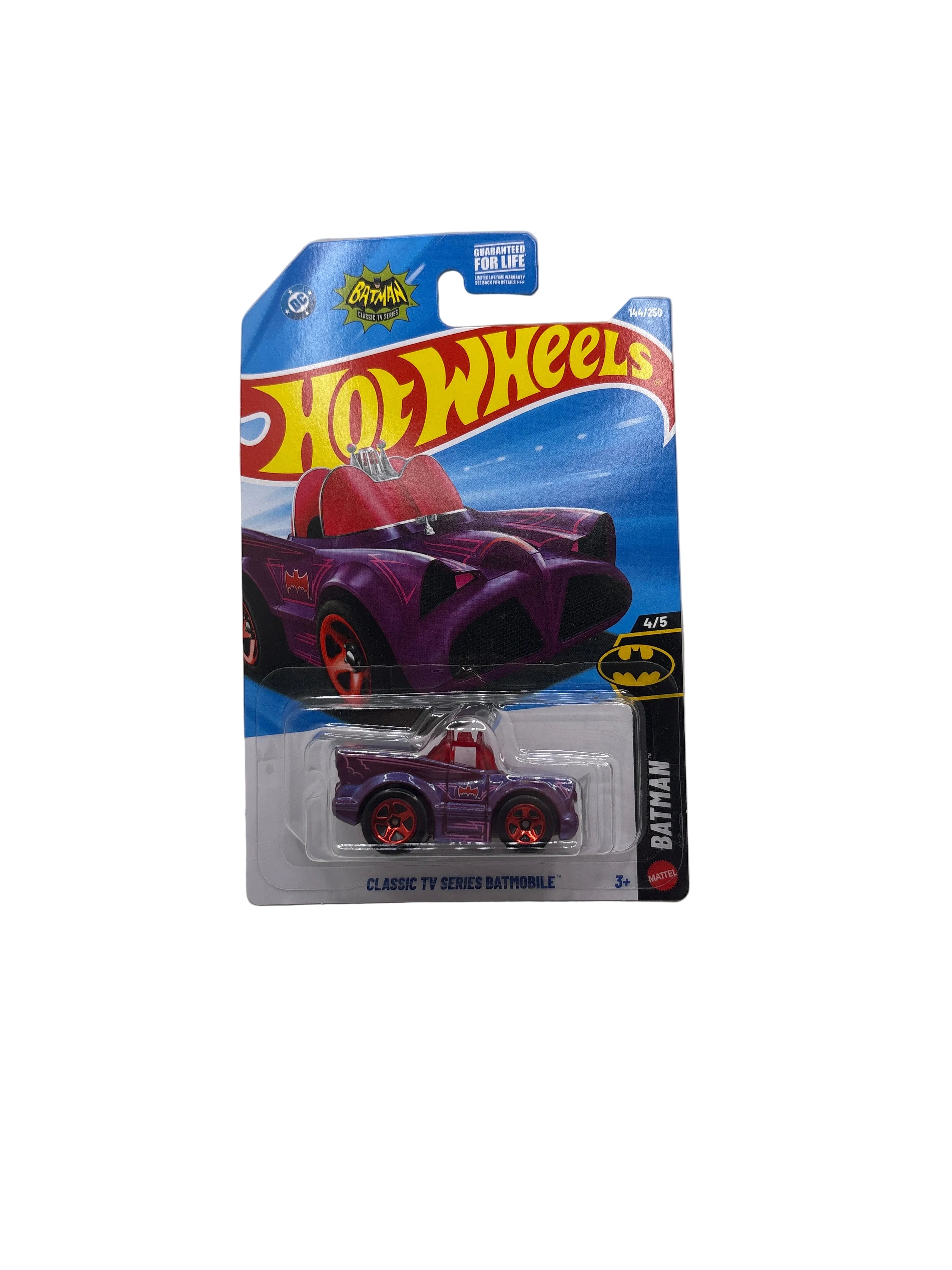 Hot Wheels Classic TV Series Batmobile Diecast purple