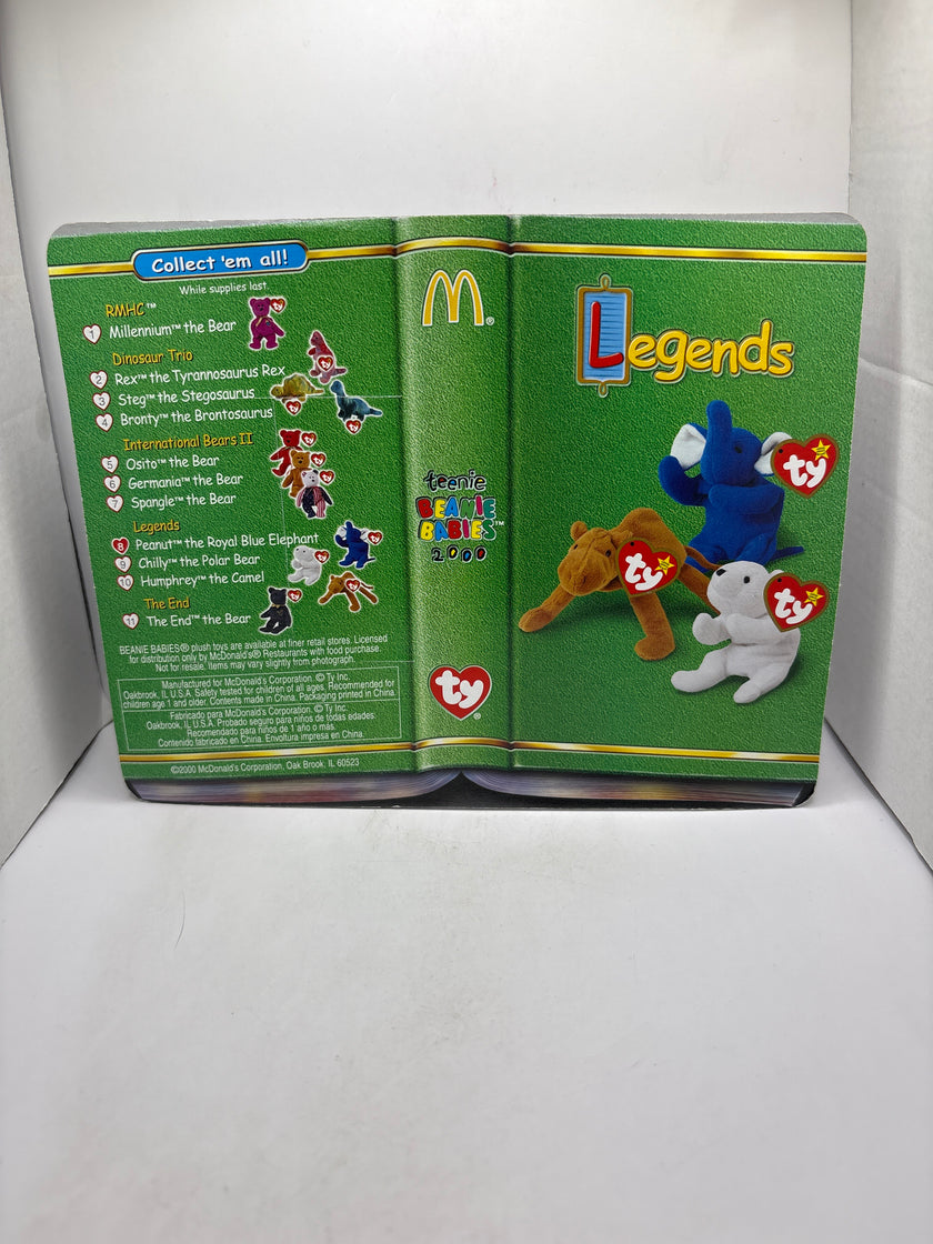 Ty Peanut The Royal Blue Elephant