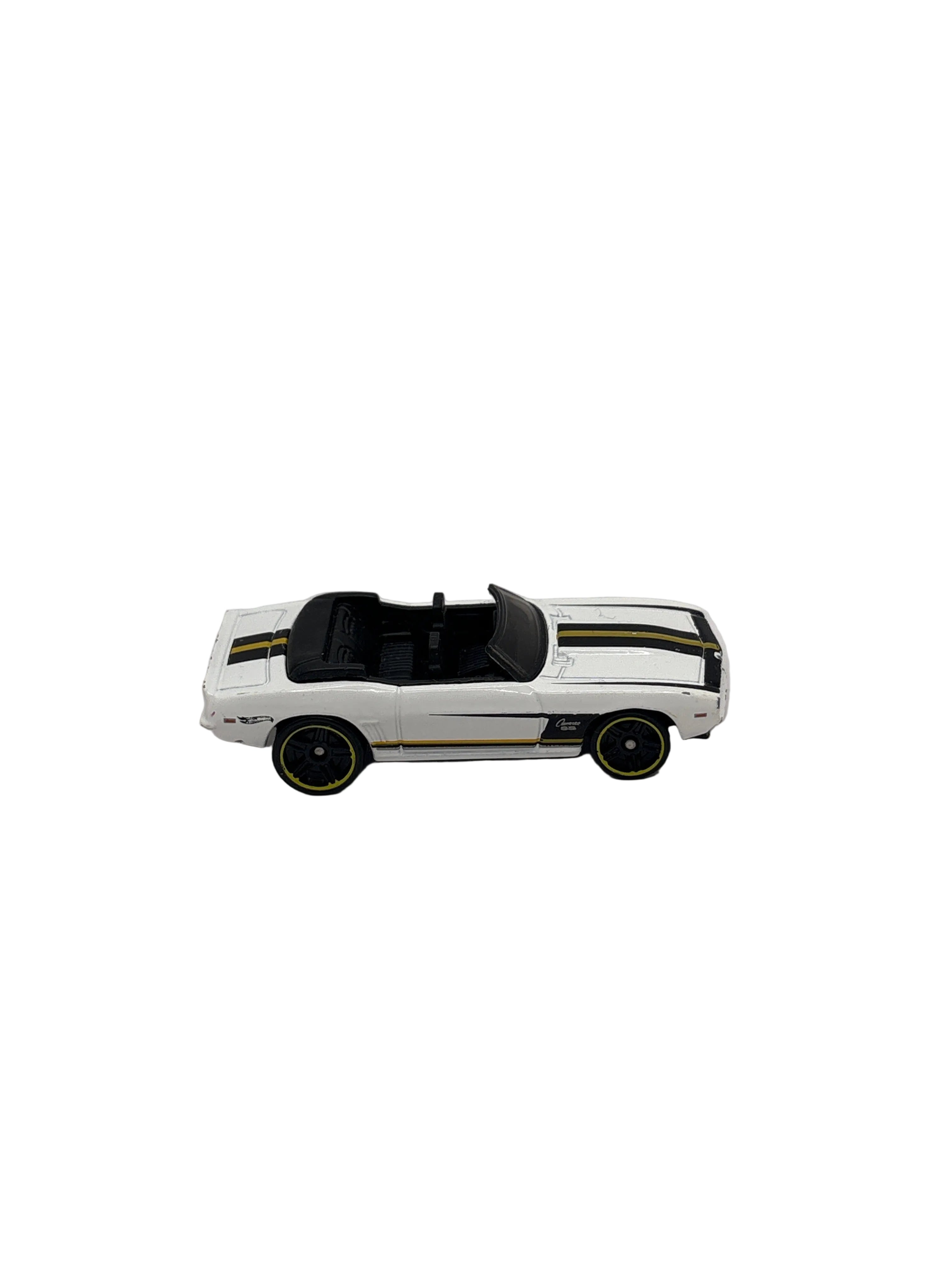 Hot Wheels 69 Camaro Diecast white
