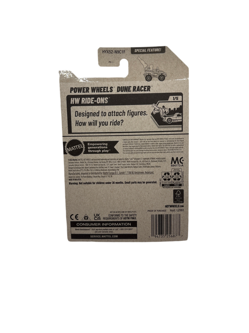 Hot Wheels Power Wheels Dune Racer Diecast