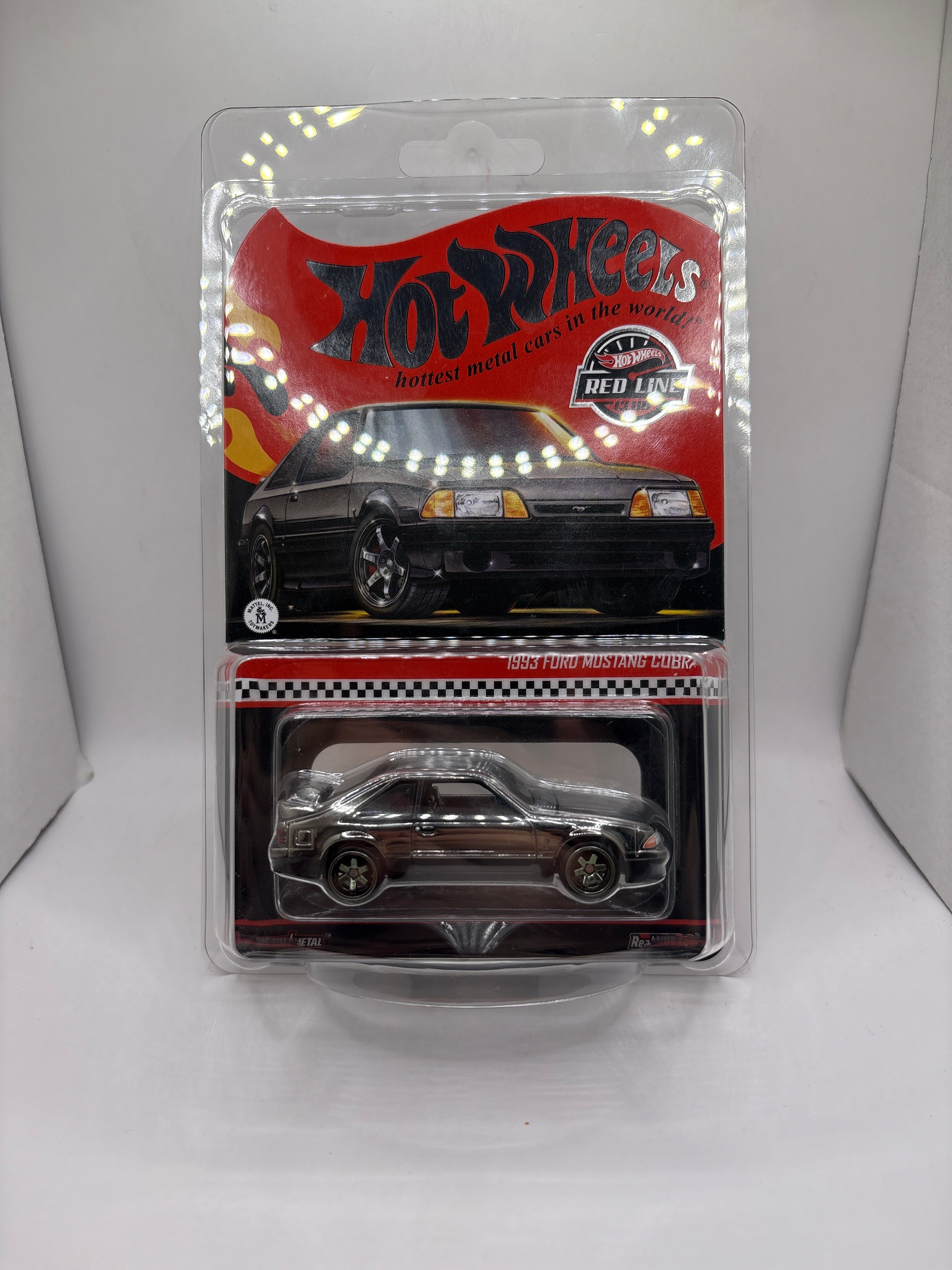 Hot Wheels 1993 Ford Mustang Cobra R Diecast black