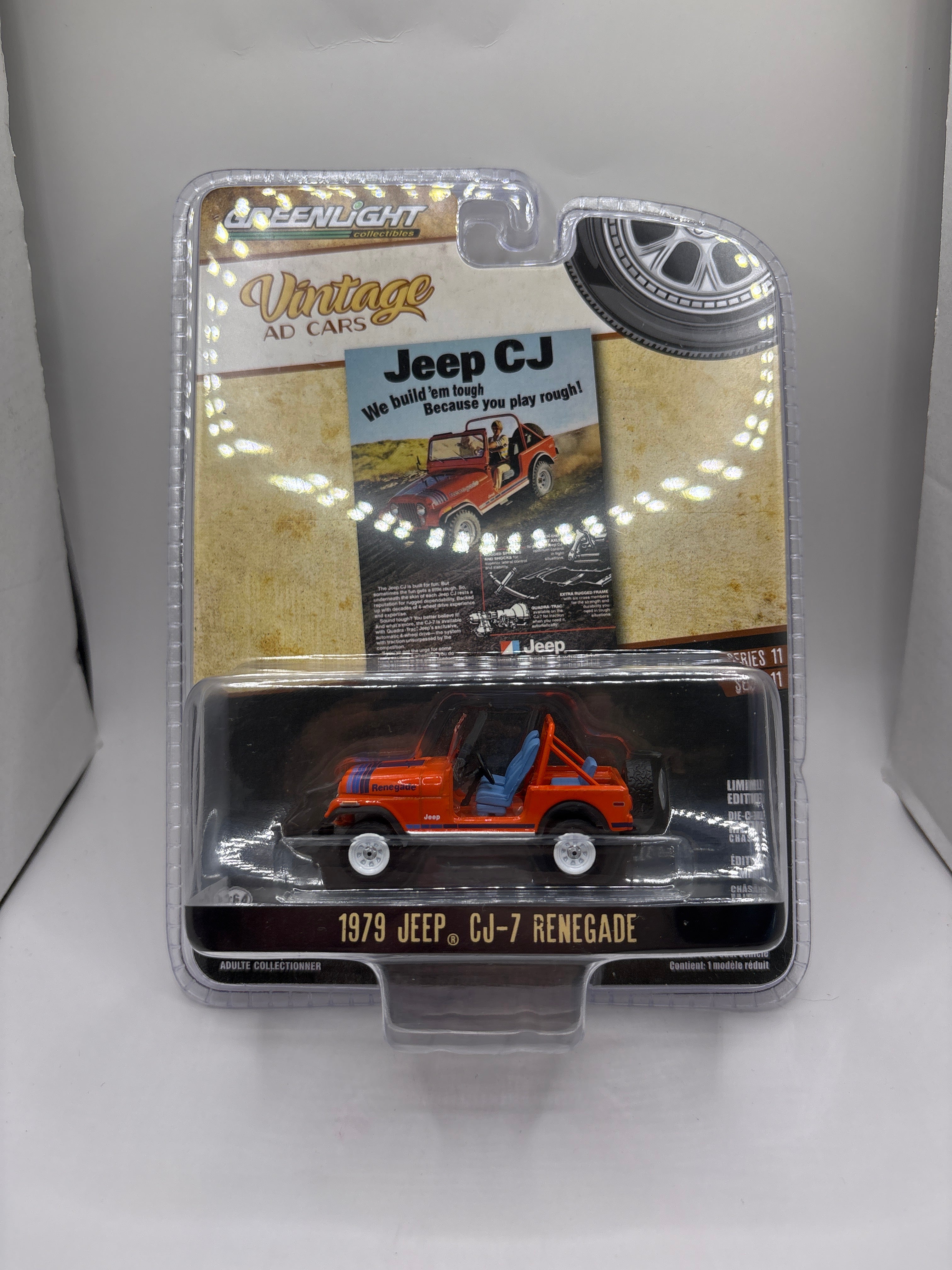 Greenlight 1979 Jeep CJ-7 Renegade Diecast