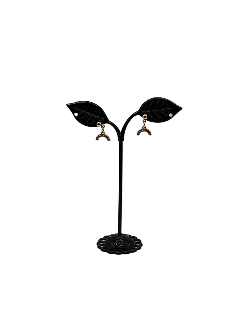 Tiny Rainbow Earrings