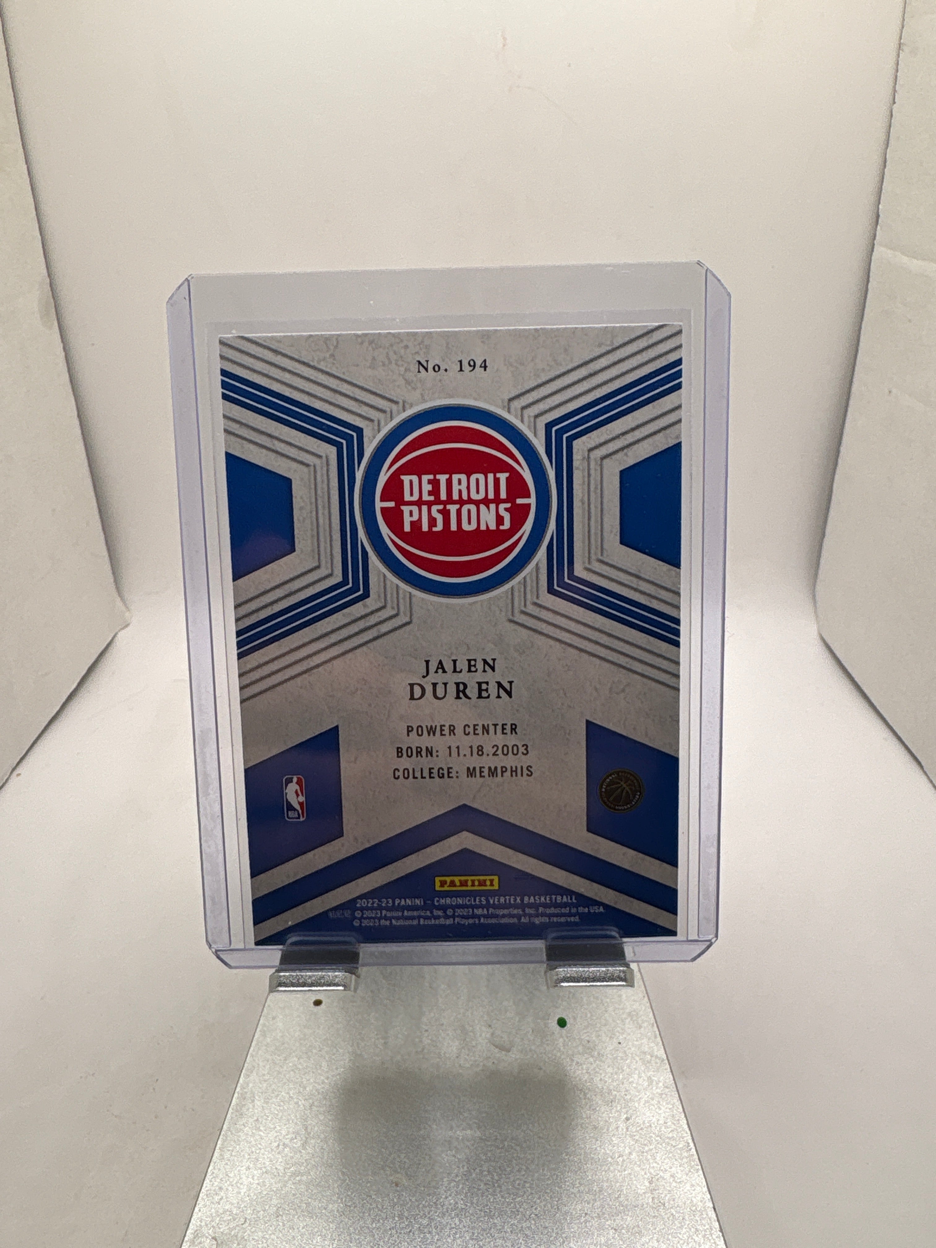 Chronicles Vertex Jalen Duren