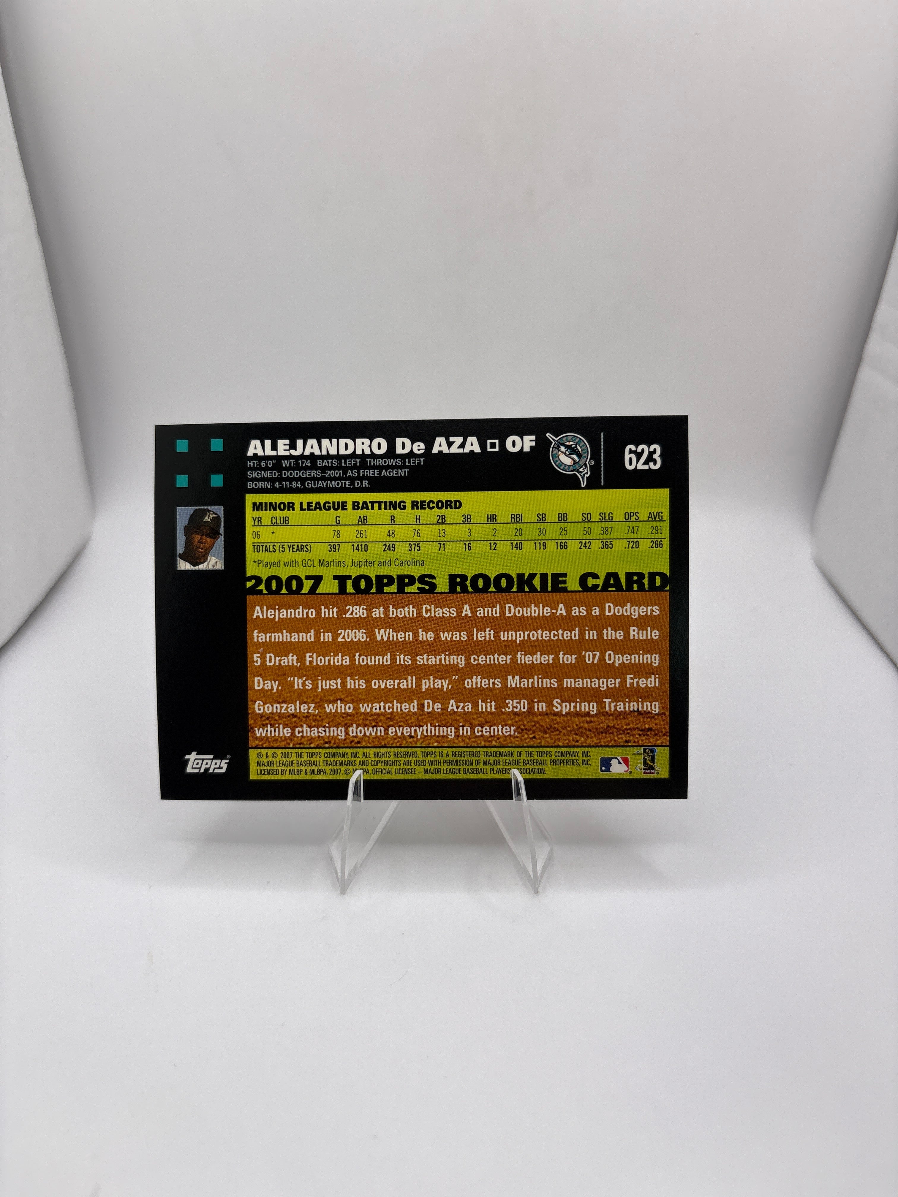 Topps Alejandro De Aza