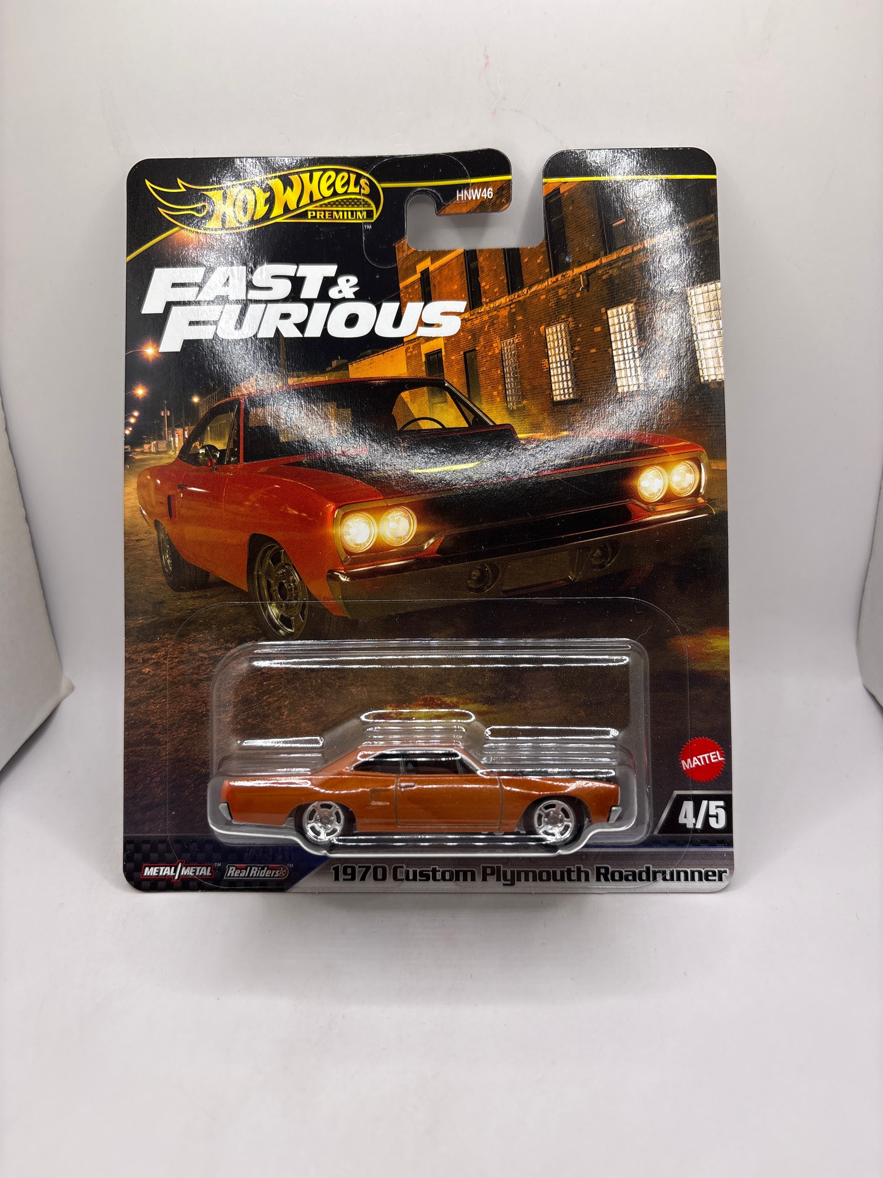 Hot Wheels 1970 Custom Plymouth Roadrunner Diecast