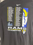 The Nike Tee LA Rams Super Bowl Champions T Shirt