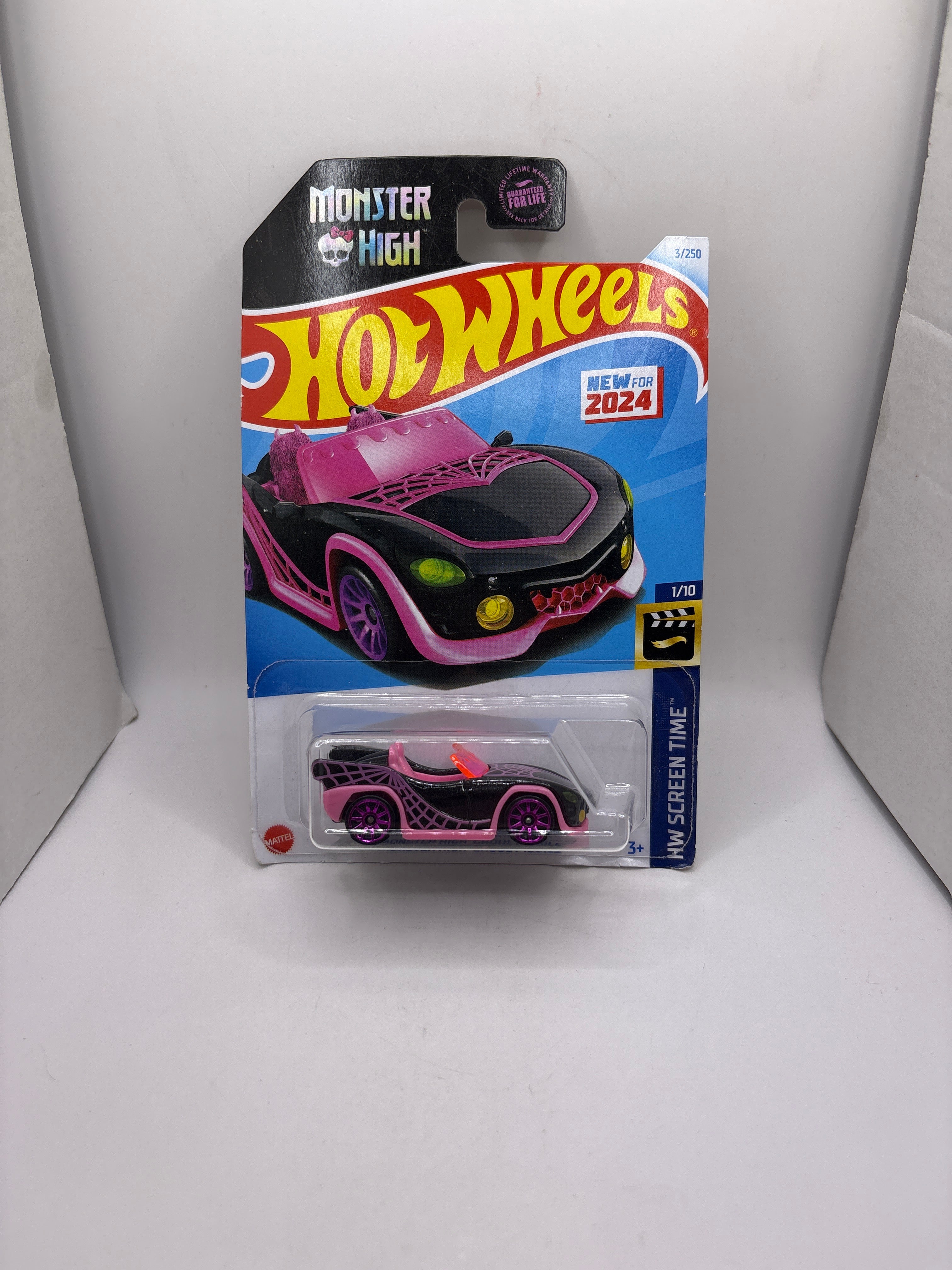 Hot Wheels Monster High Ghoul Mobile Diecast black