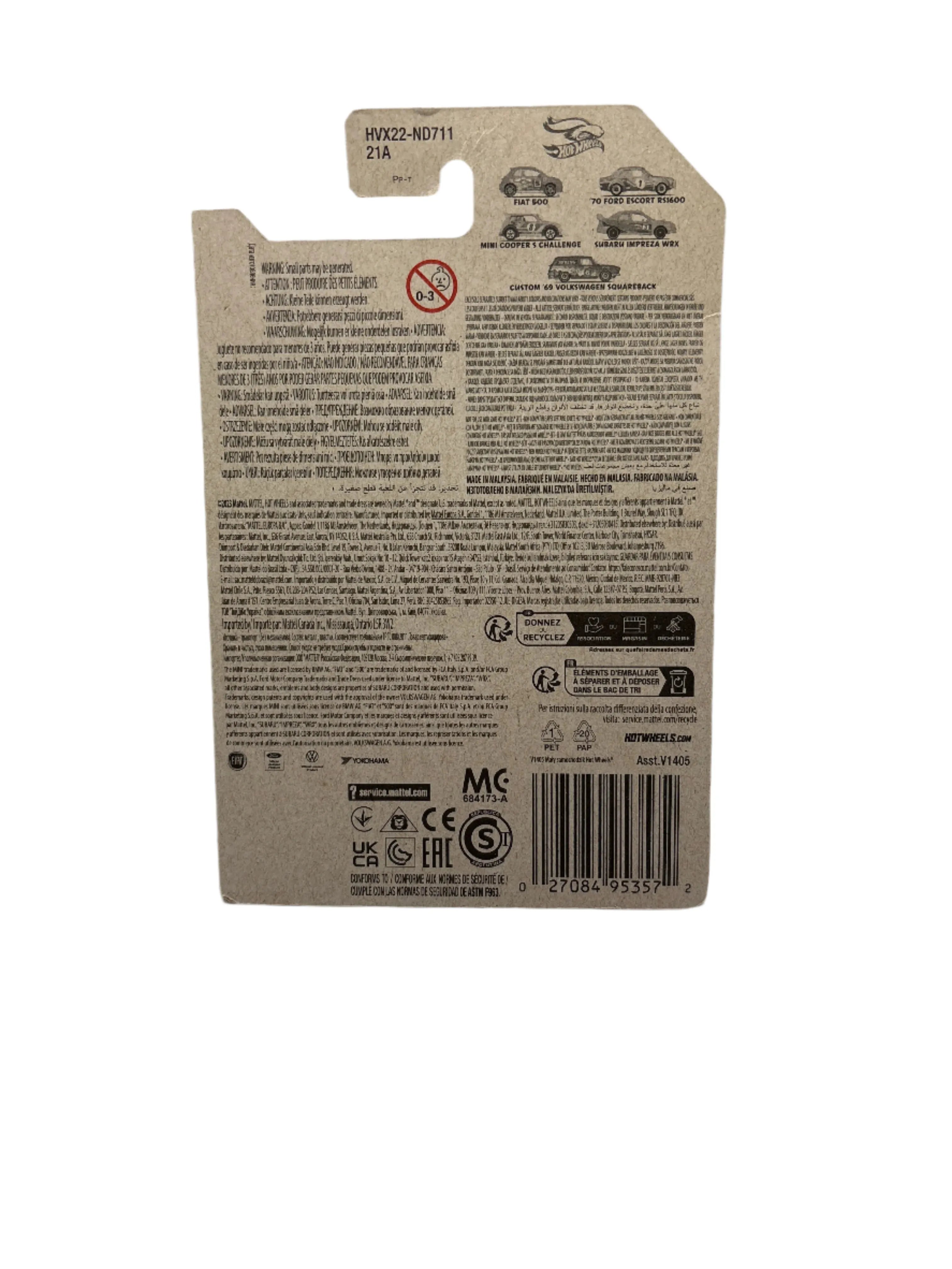 Hot Wheels Mini Cooper S Challenge Diecast