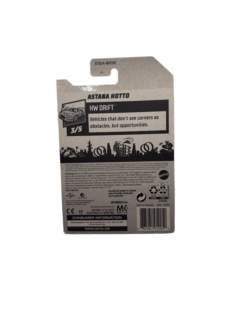 Hot Wheels Astana Hotto Diecast black