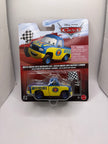 Disney Pixar Cars Dexter Hoover With Checkered Flag Diecast multi color