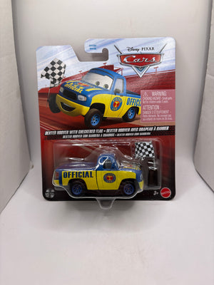 Disney Pixar Cars Dexter Hoover With Checkered Flag Diecast multi color