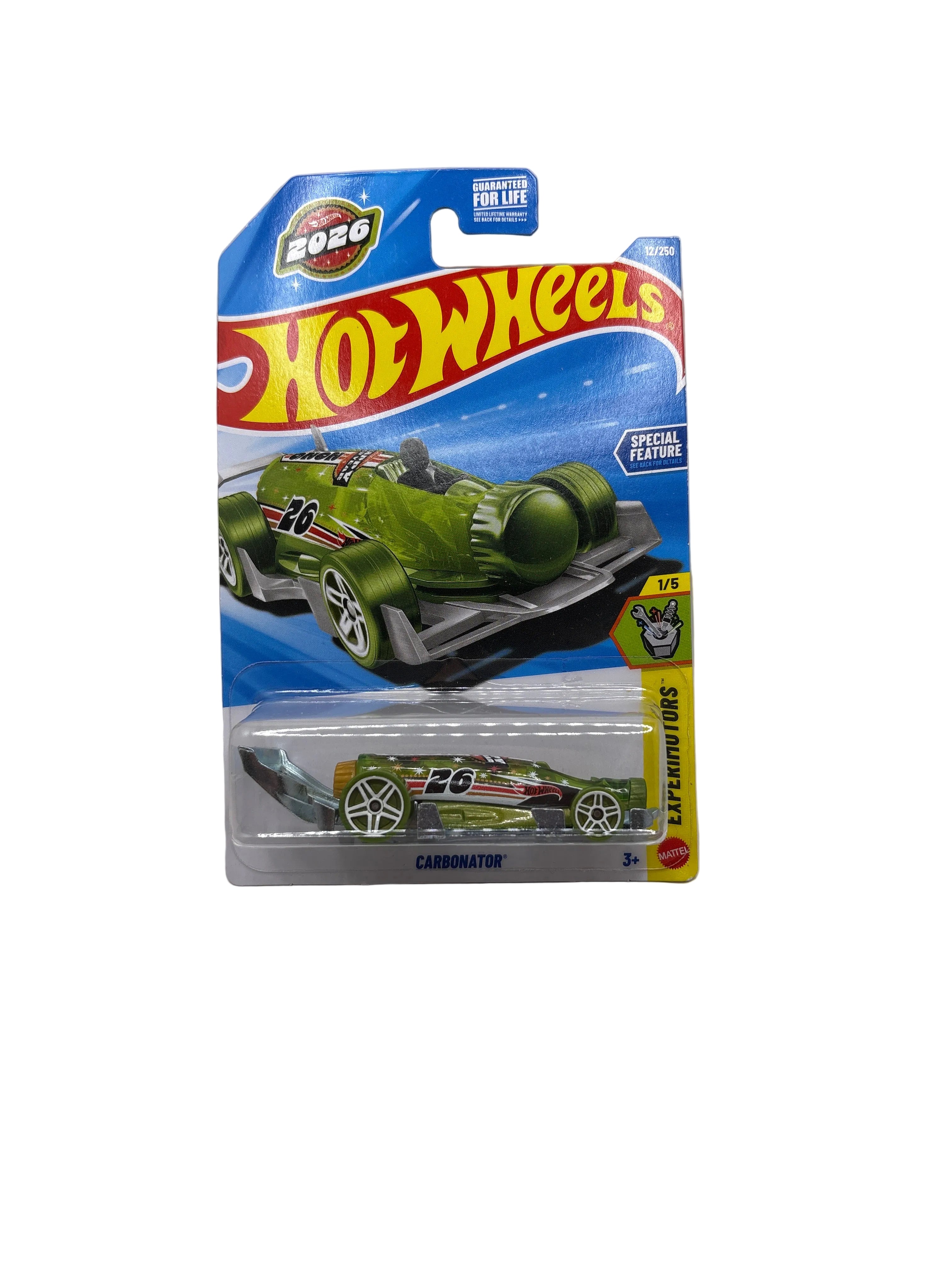 Hot Wheels Cabonator Diecast green