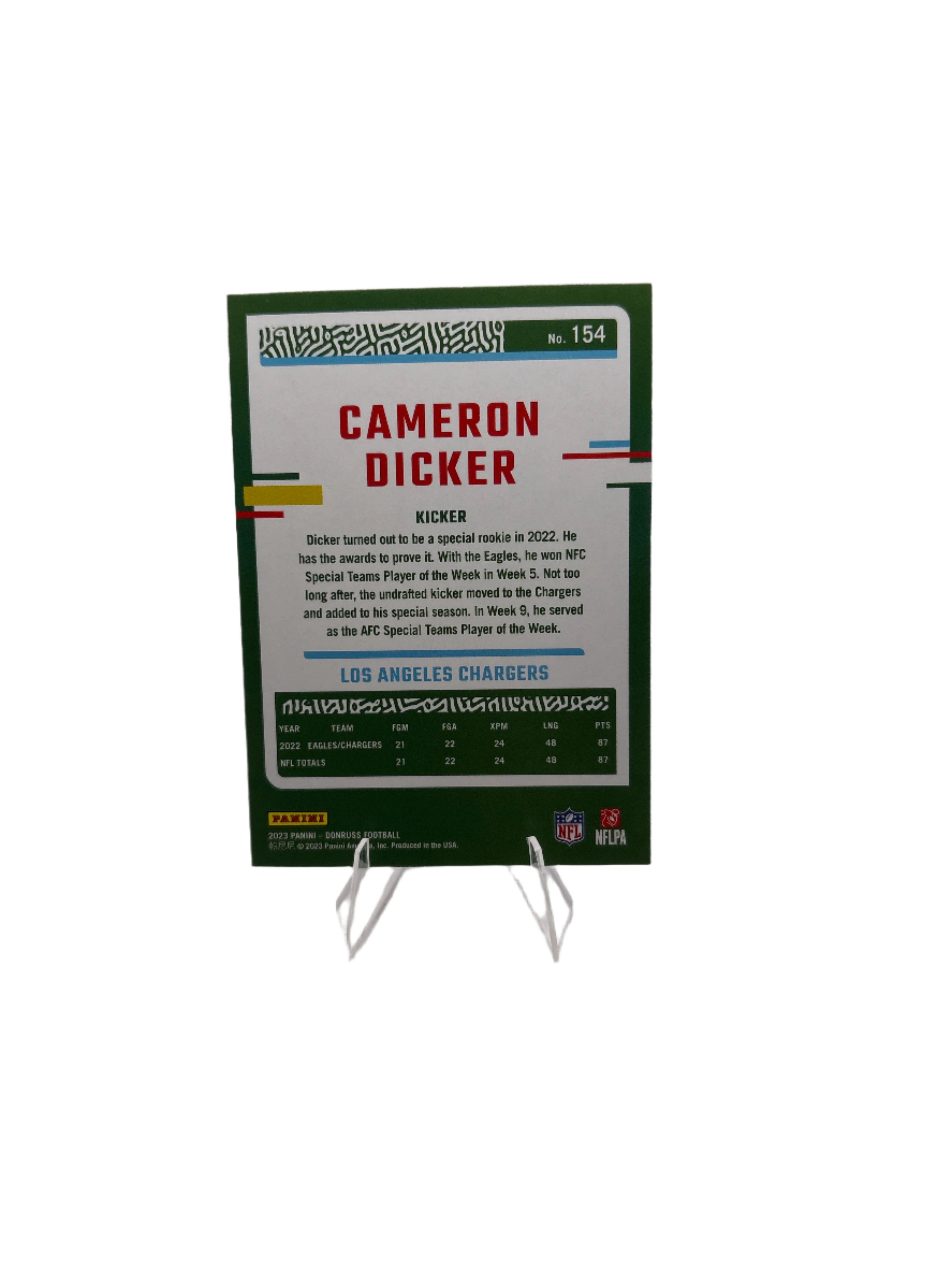 Donruss Cameron Dicker