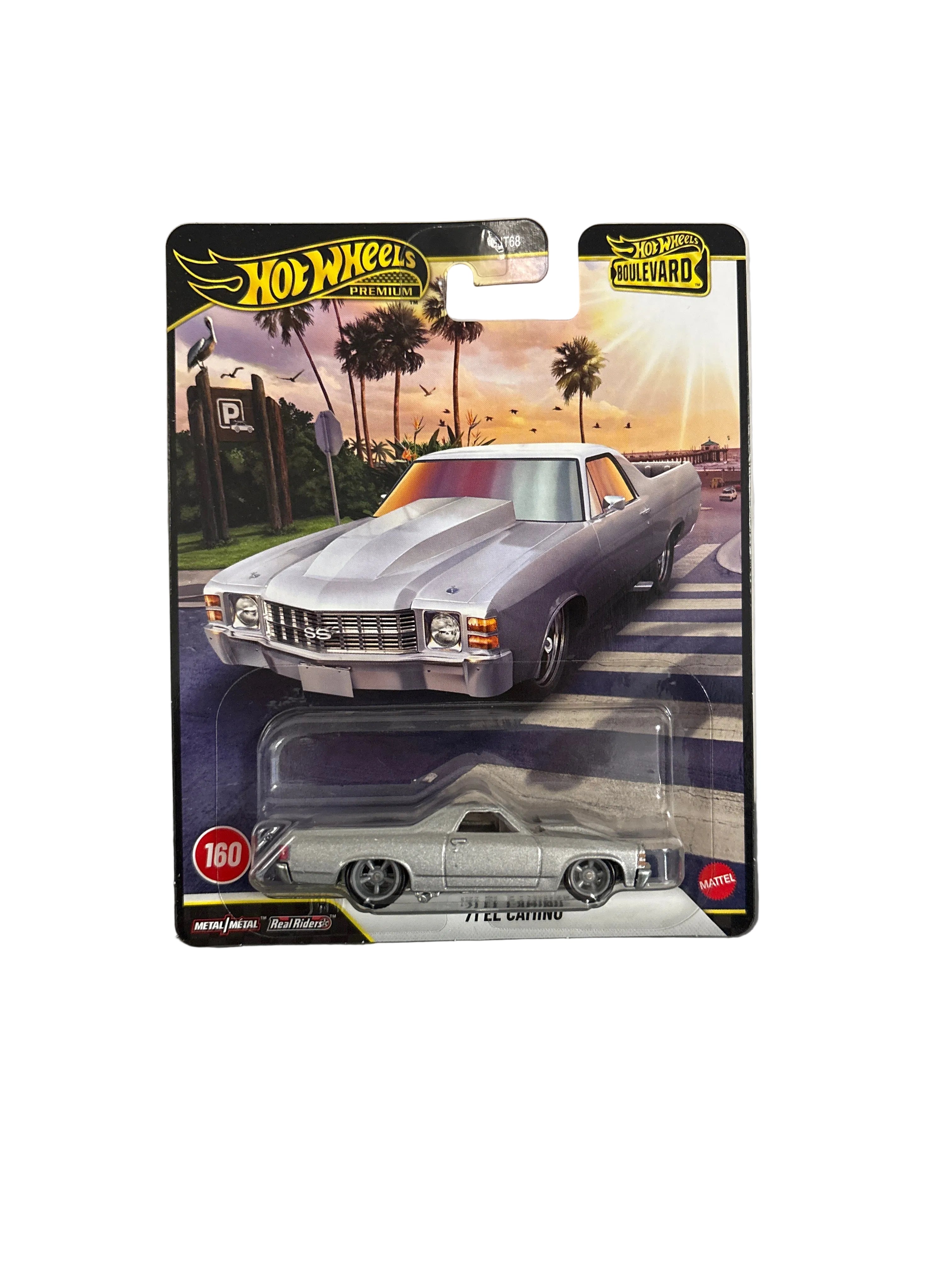 Hot Wheels 71 El Camino Diecast silver