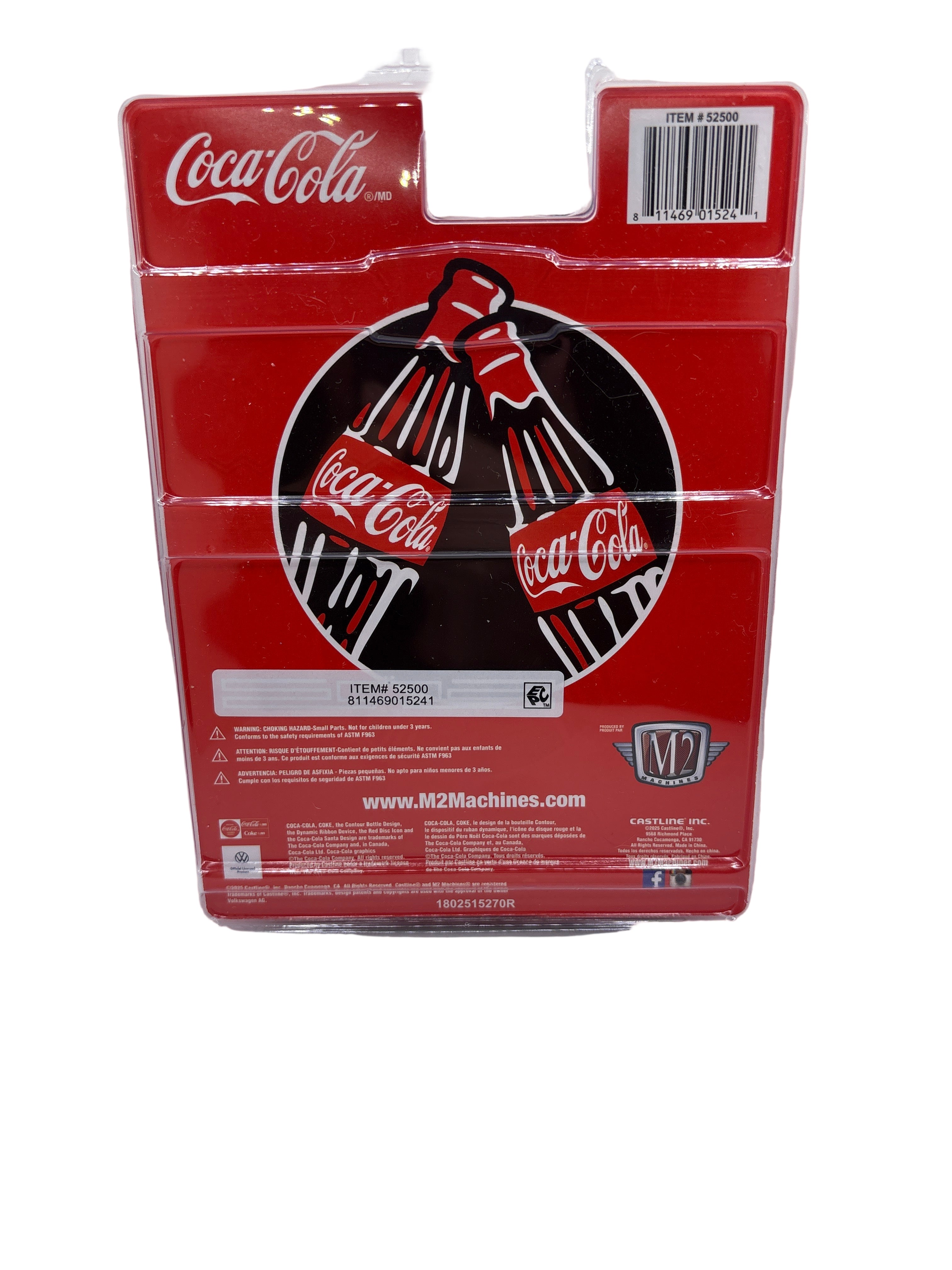 M2 1960 VW Delivery Van Diecast red