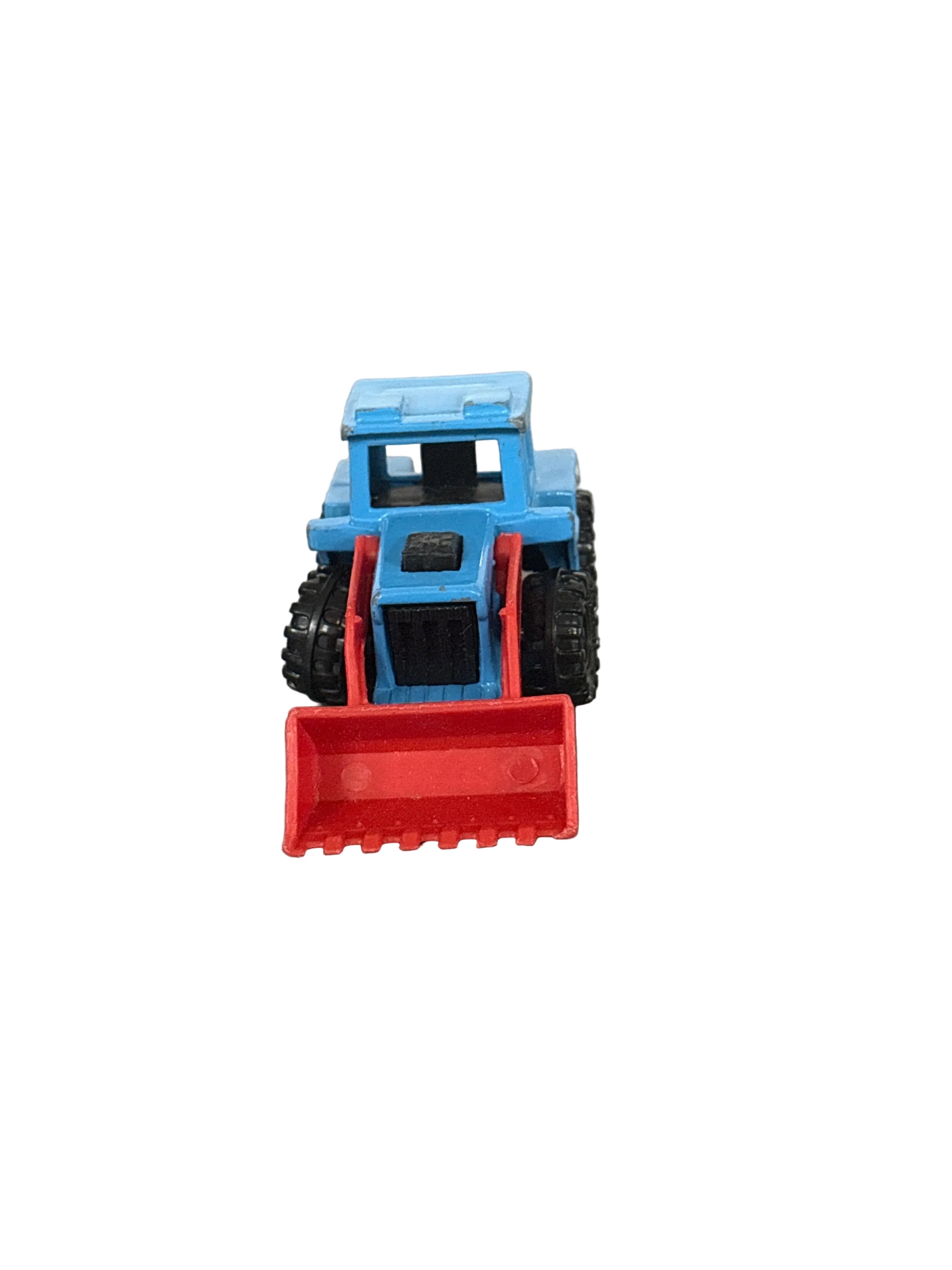 Matchbox Tractor Shovel Diecast blue