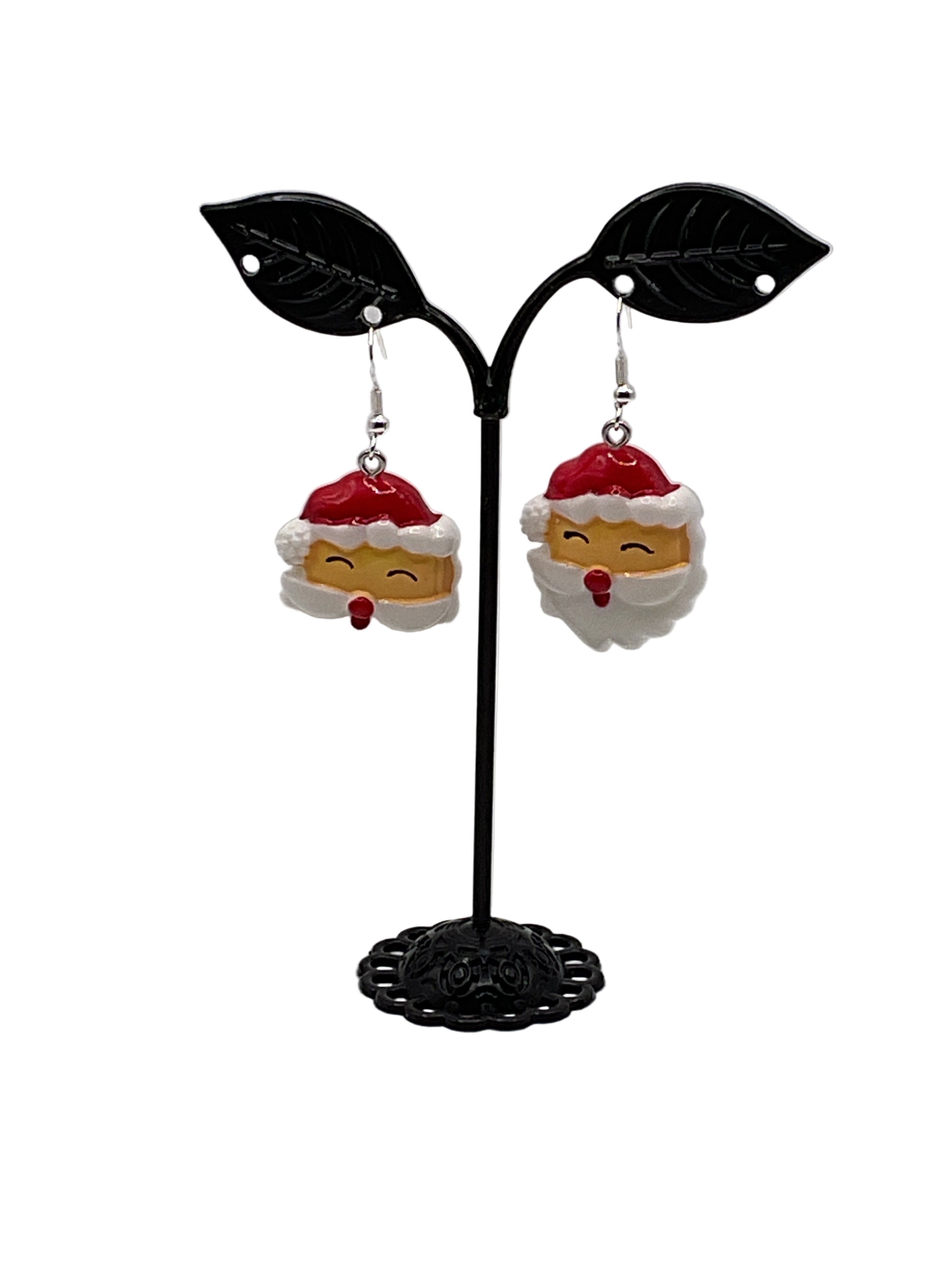 Santa Earrings