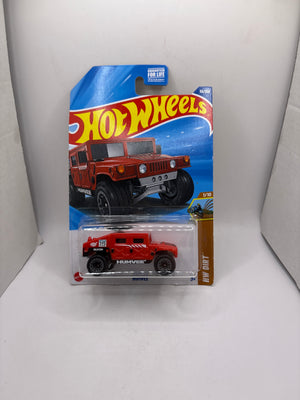 Hot Wheels Humvee Diecast red