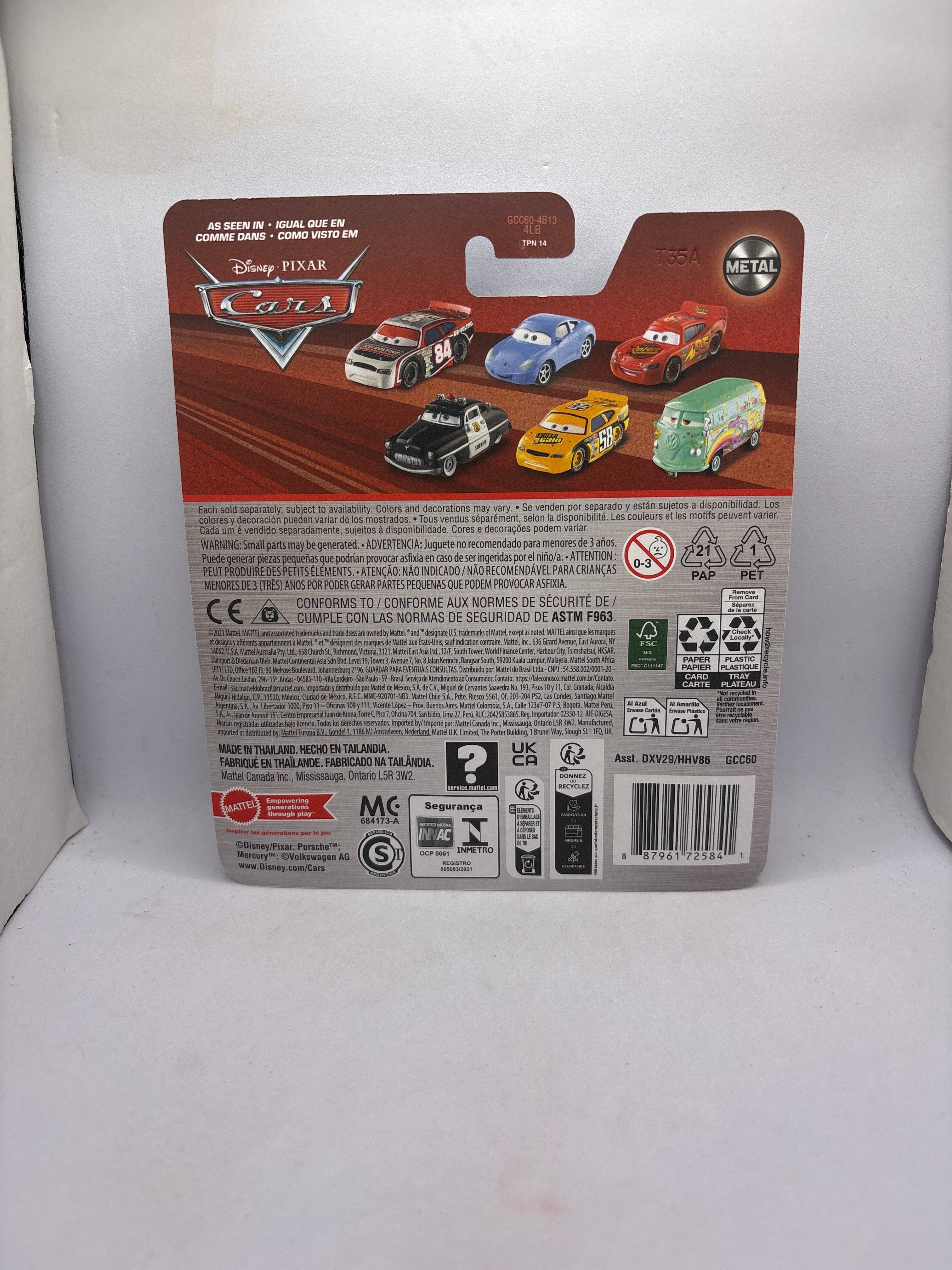 Disney Pixar Cars Winford Bradford Rutherford Diecast