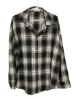 Black and White Checkered Shirt