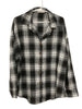 Black and White Checkered Shirt