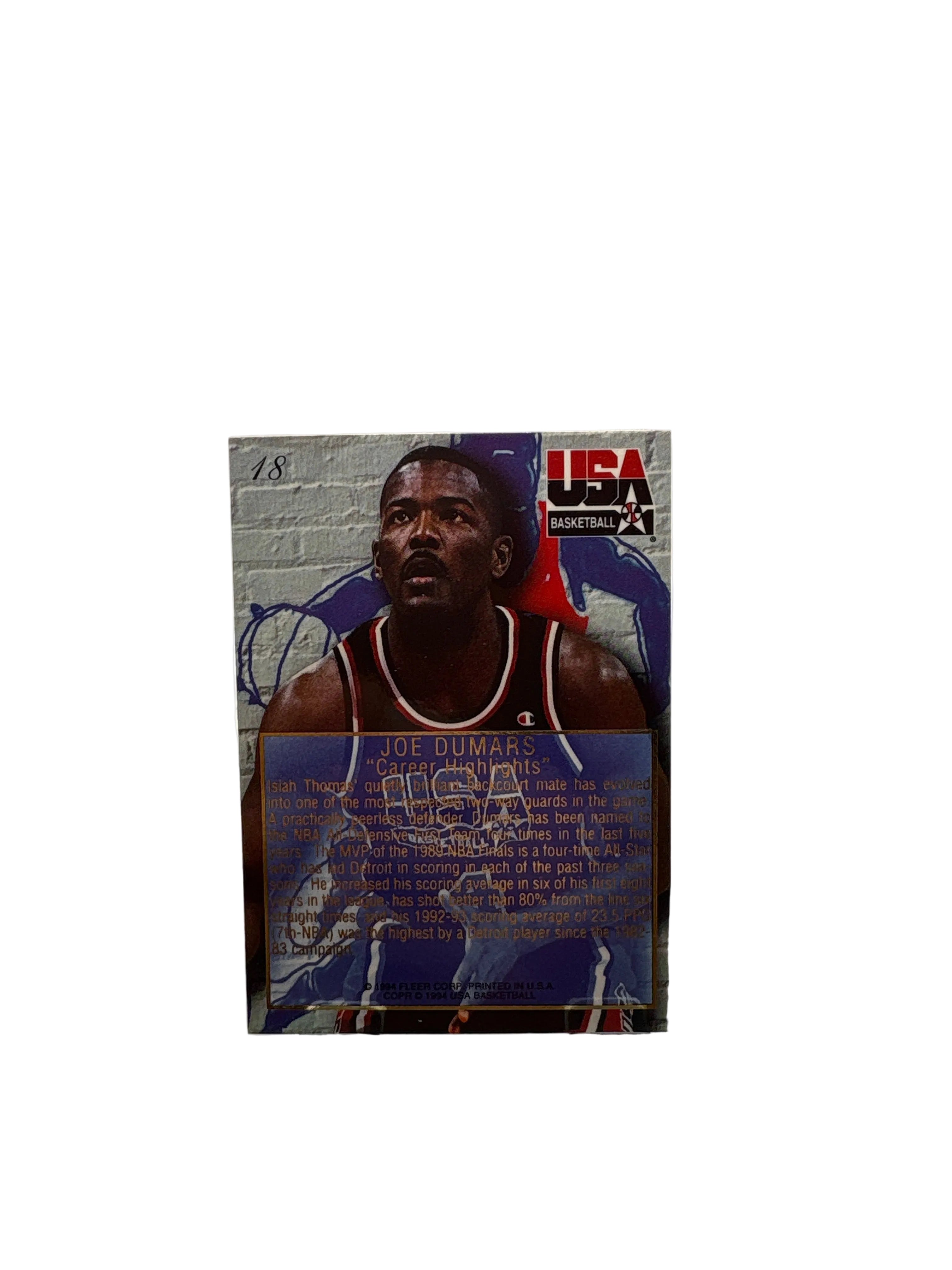 Flair Joe Dumars
