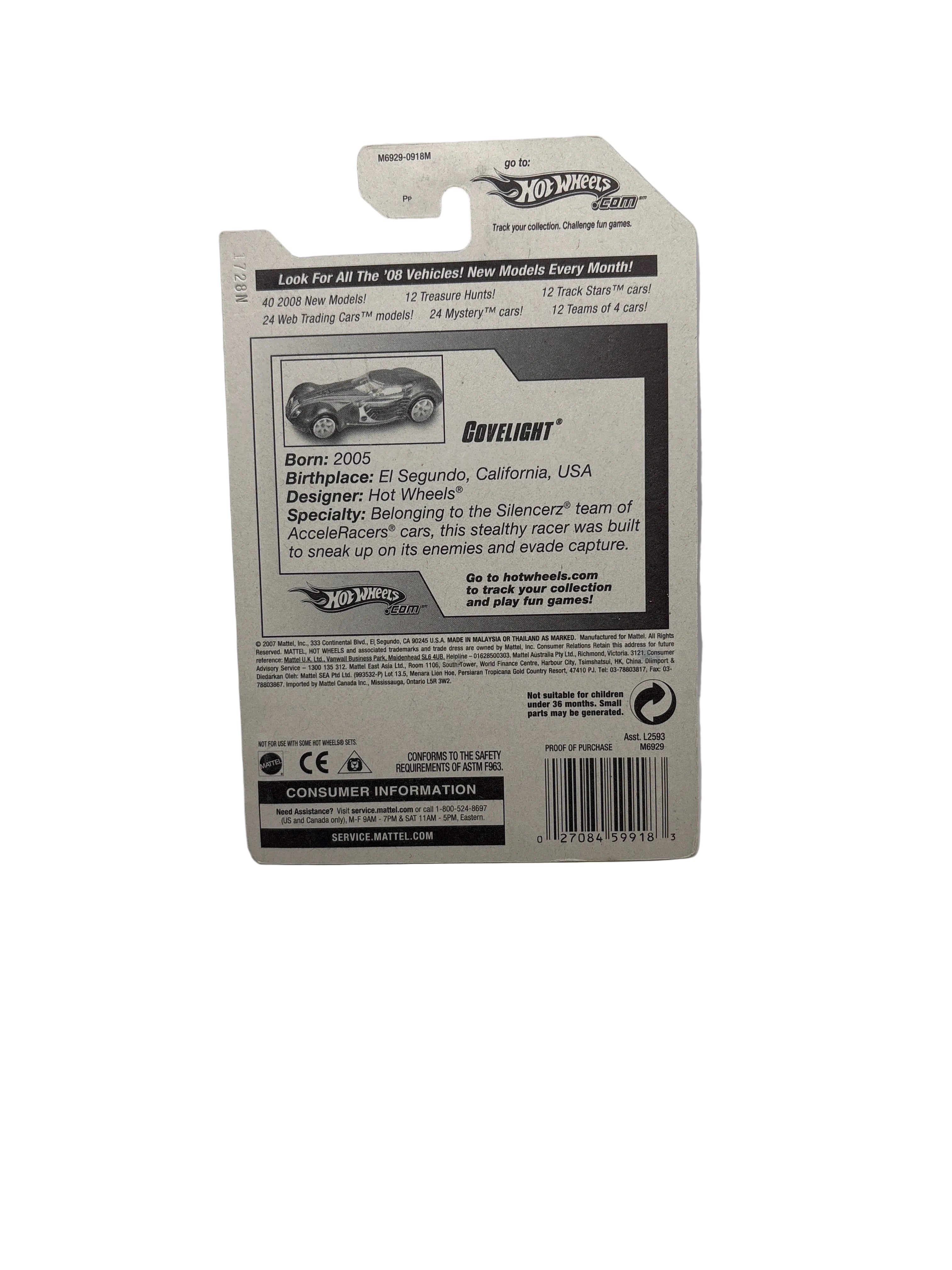 Hot Wheels Covelight Diecast