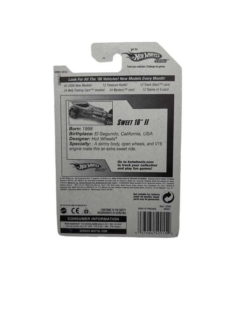 Hot Wheels Sweet 16 II Diecast